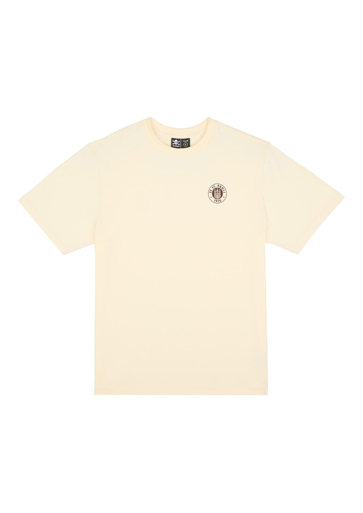 T-Shirt "FÜR ST PAULI Sandwich" creme