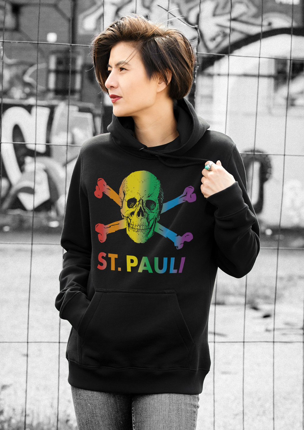 frauen kapuzenpullover