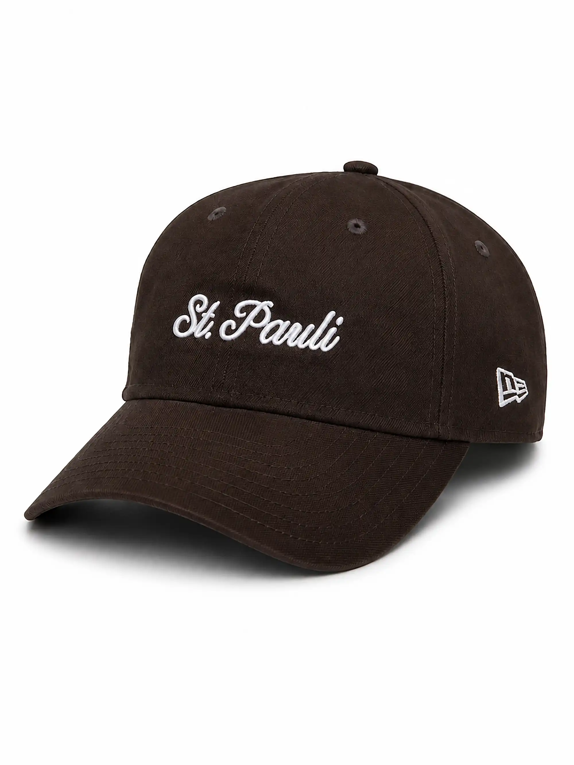Kappe New Era FCSP Script dunkelbraun