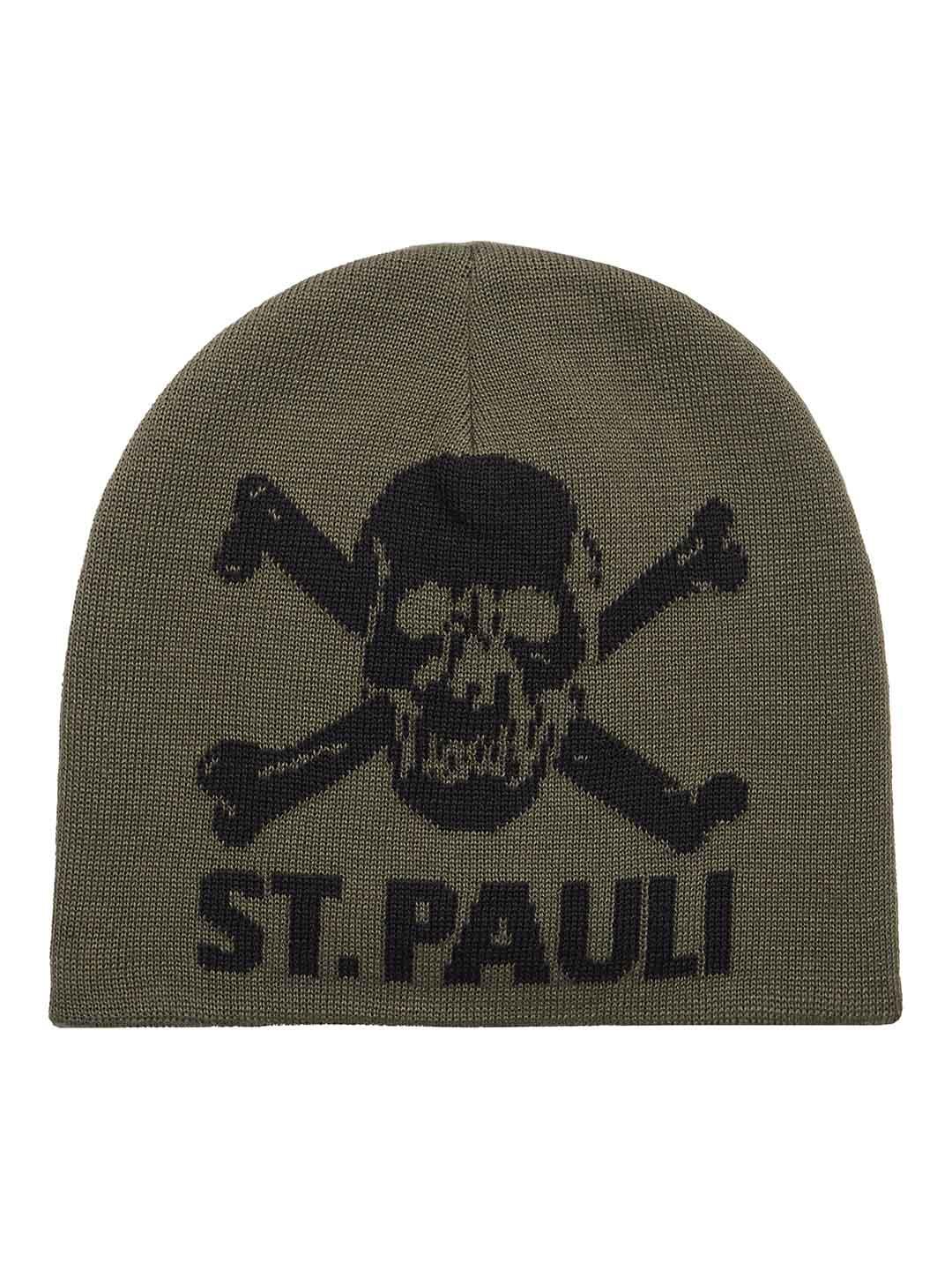 Mütze "Totenkopf oliv"