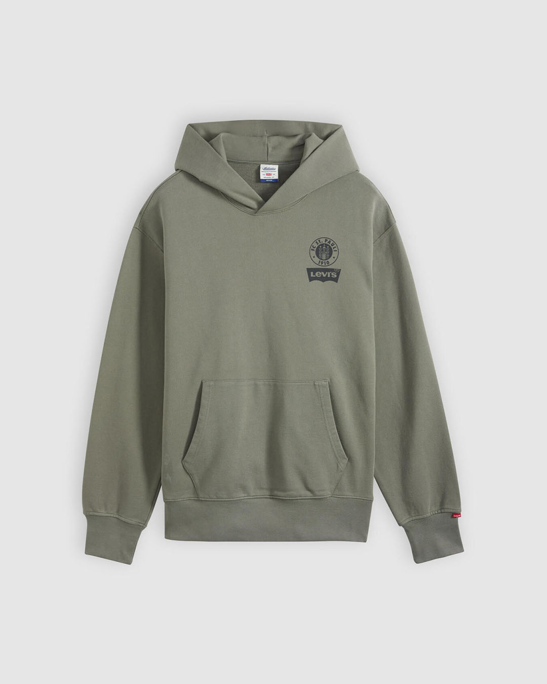 FC St. Pauli x Levi’s Kapuzenpullover Millerntor Olive