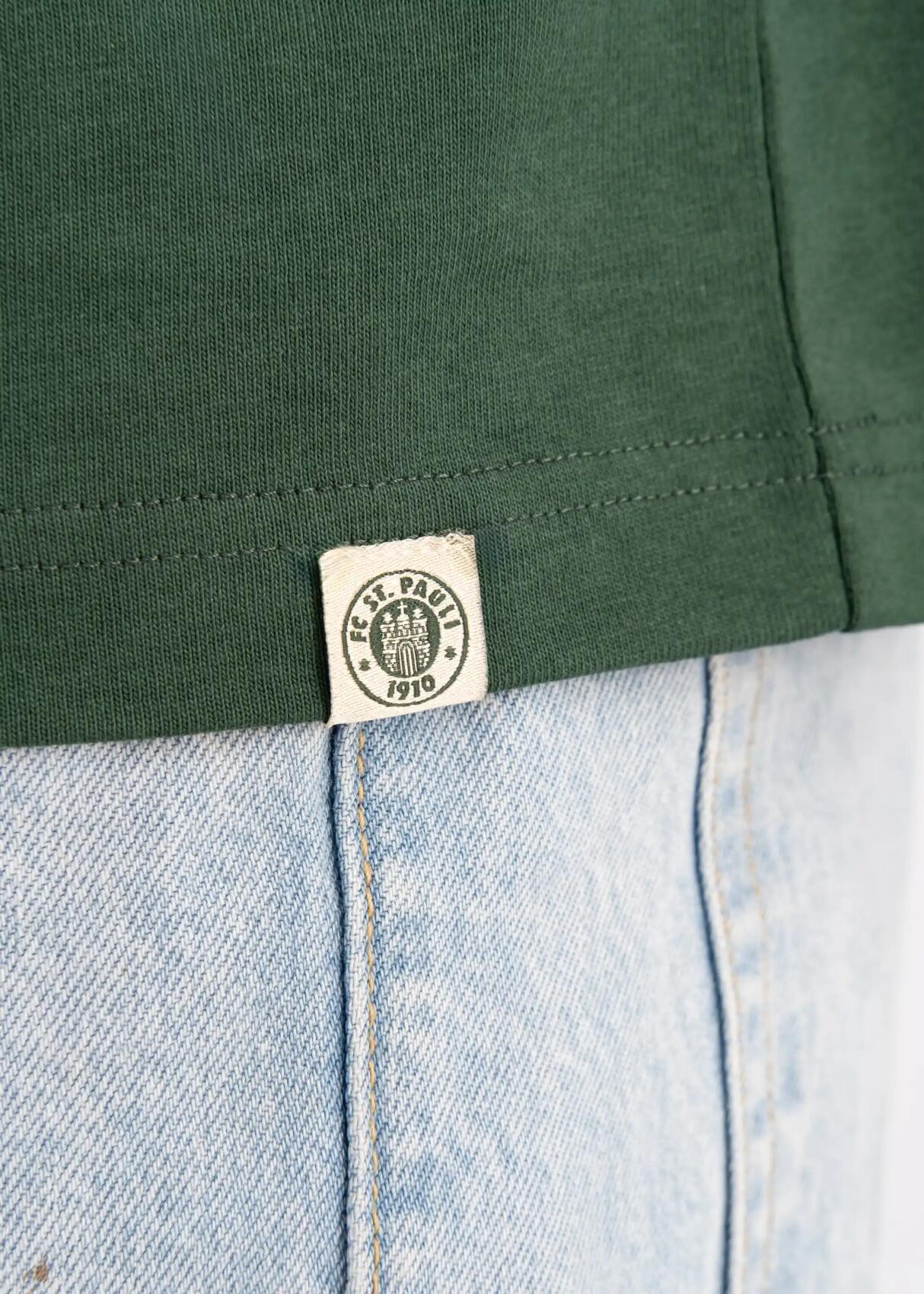 T-shirt "Fussball Club 1910" grün