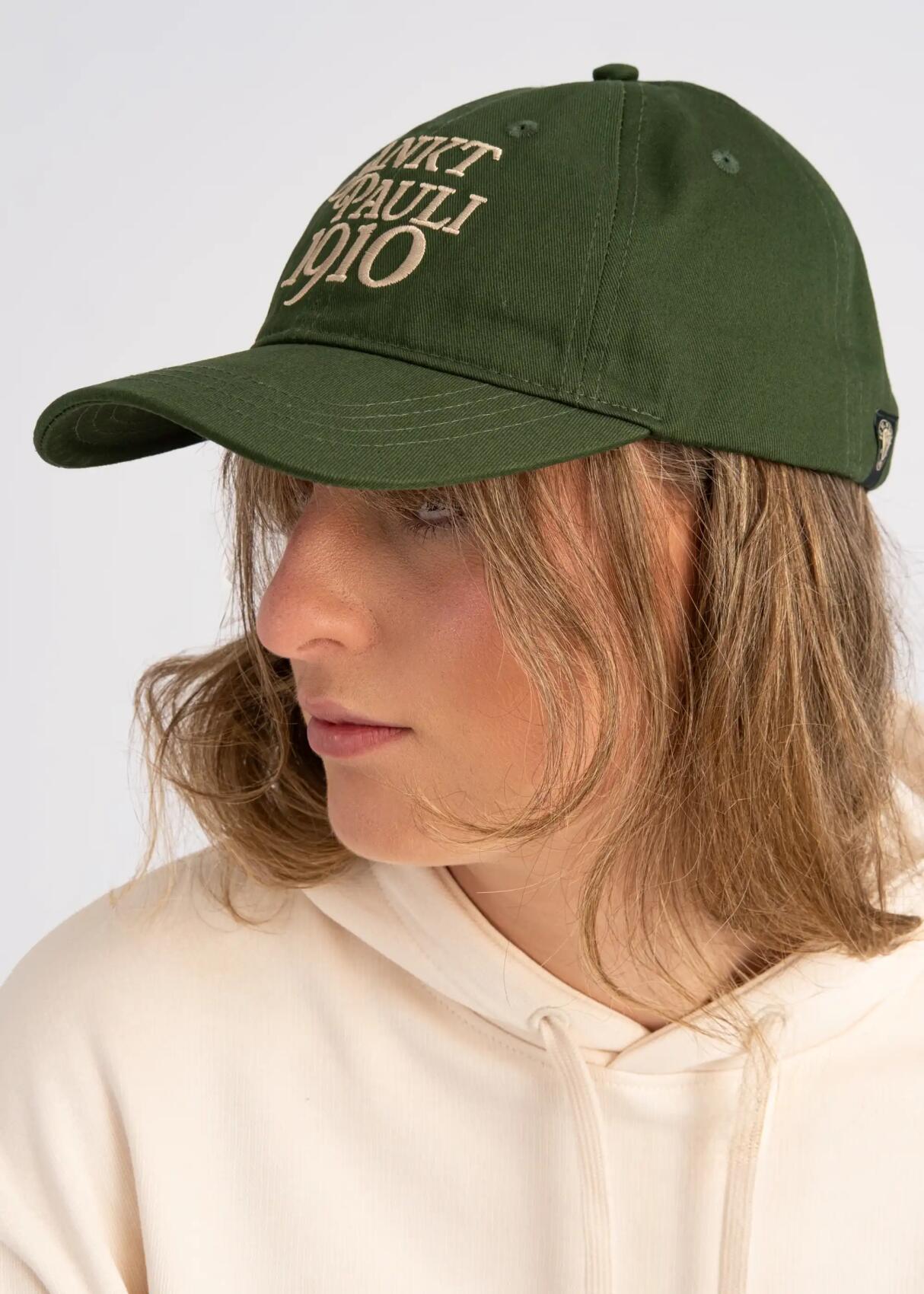 Kappe "Fussball Club 1910" grün