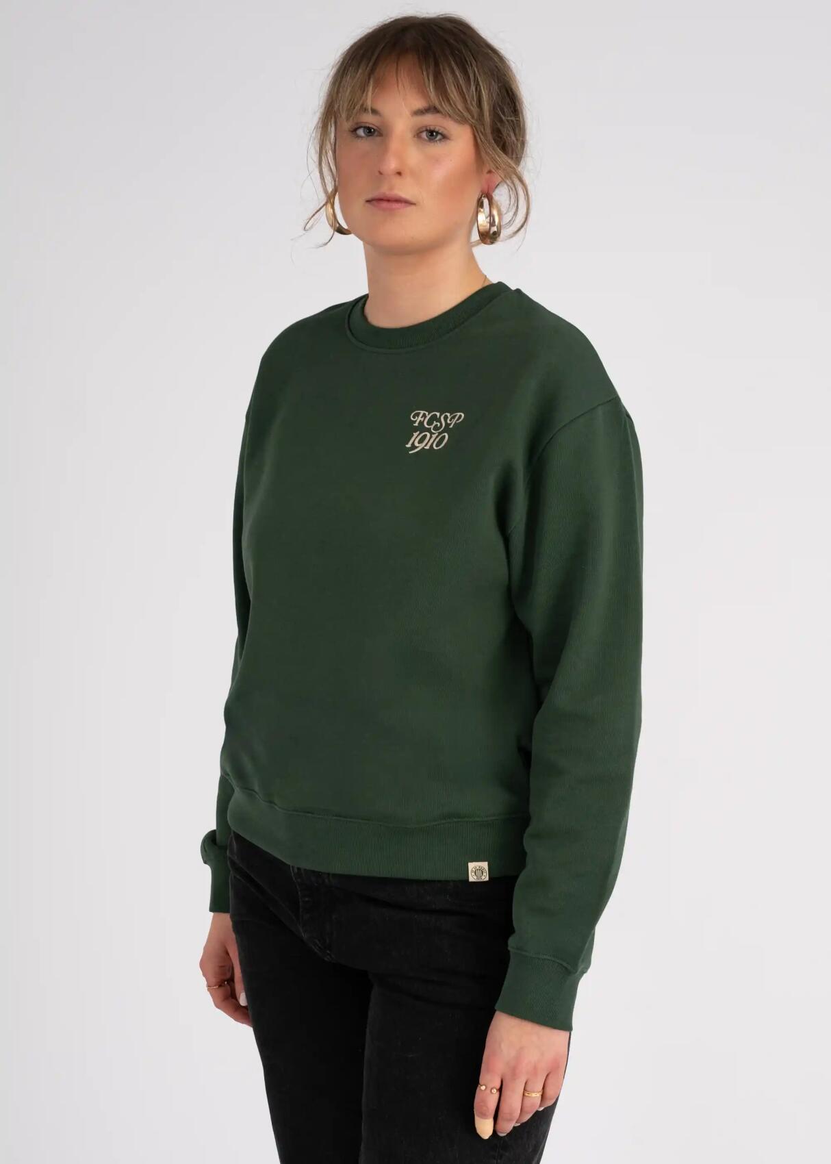 Sweater "Fussball Club 1910" grün