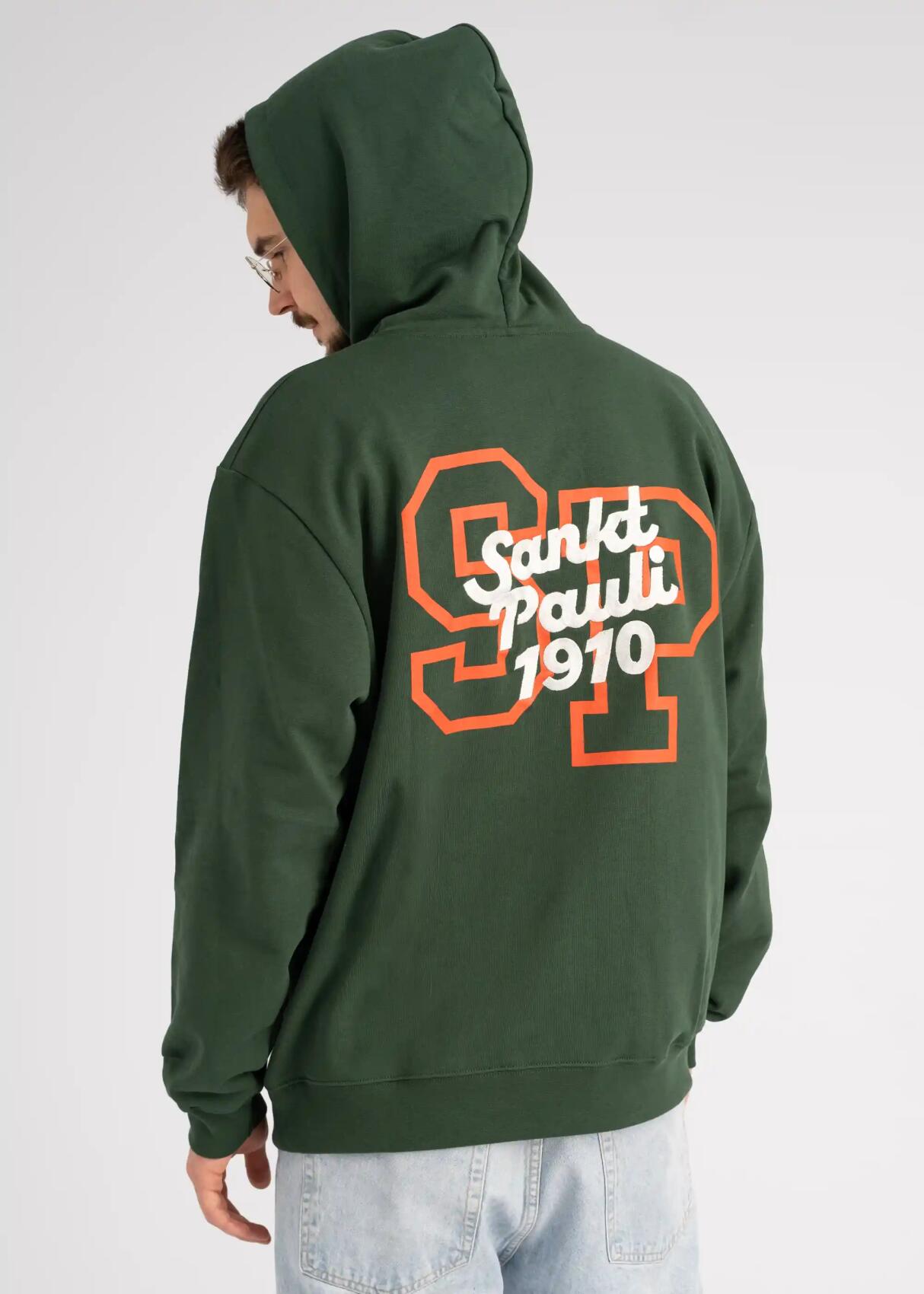 Kapuzenpullover grün SP1910