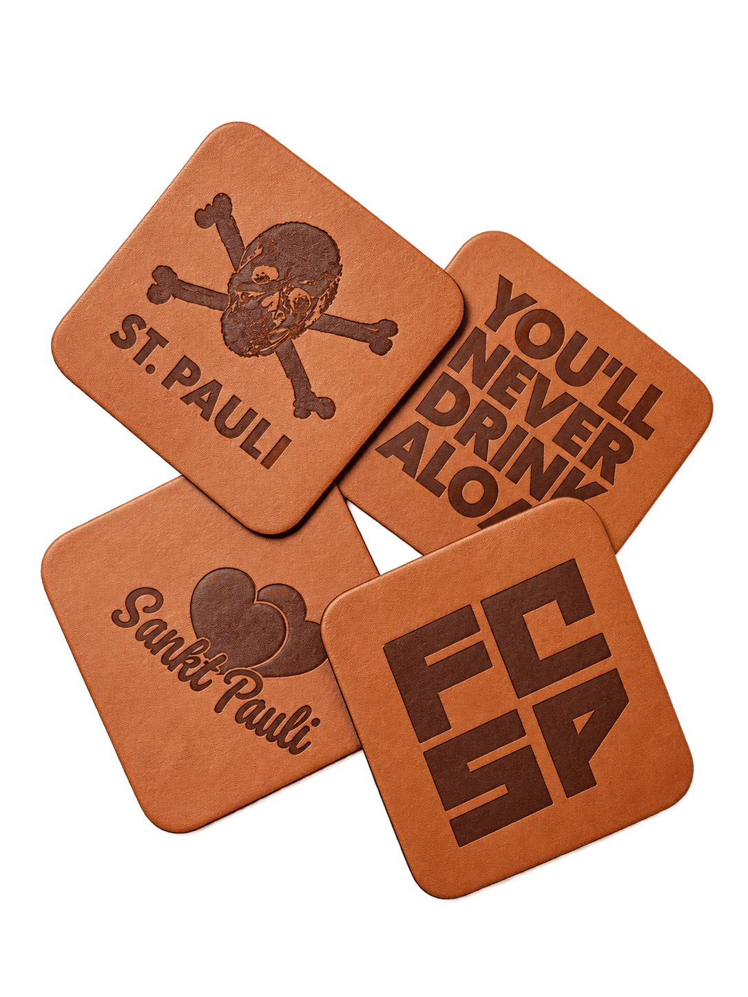 Untersetzer "FCSP" 4er Set