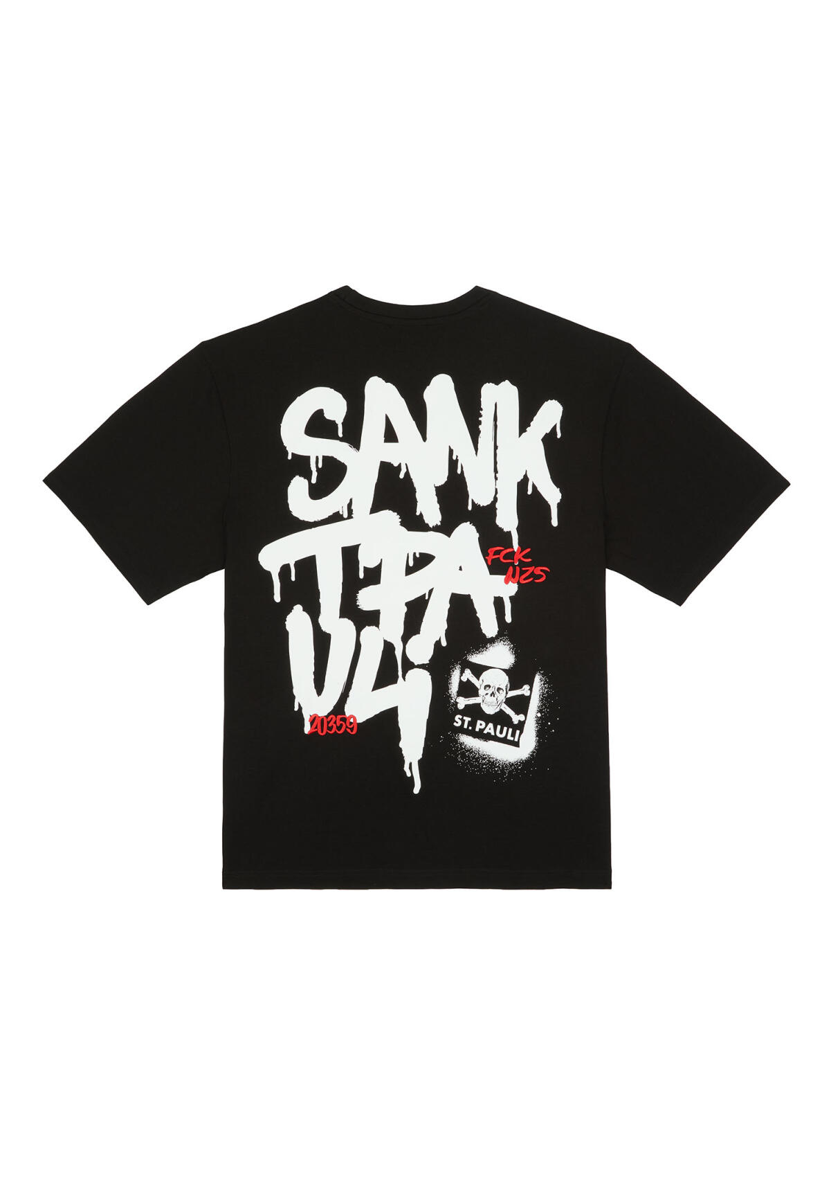 T-Shirt "Drip Marker" schwarz