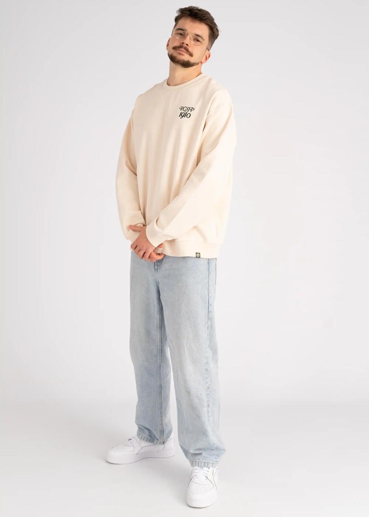 Sweater "Fussball Club 1910" creme