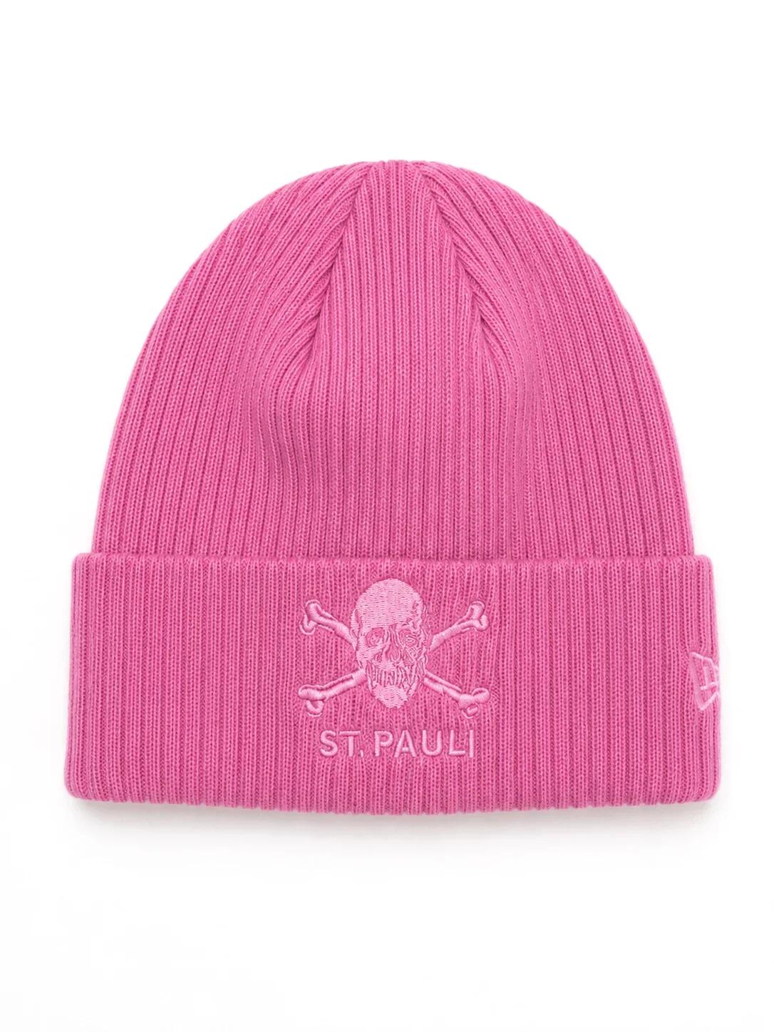 New Era Mütze Umschlag Sankt Pauli pink