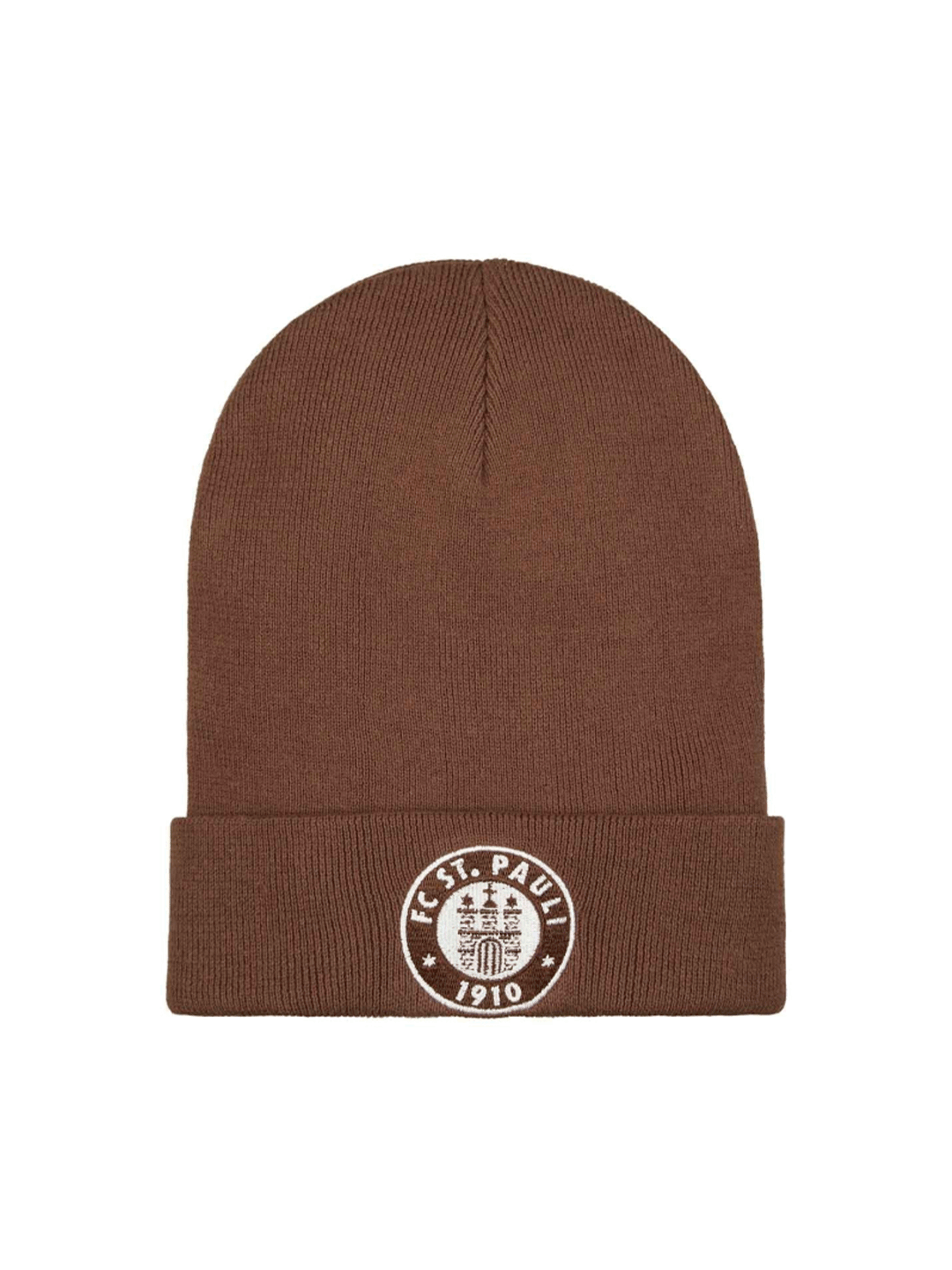 Mütze Logo "braun / off white"