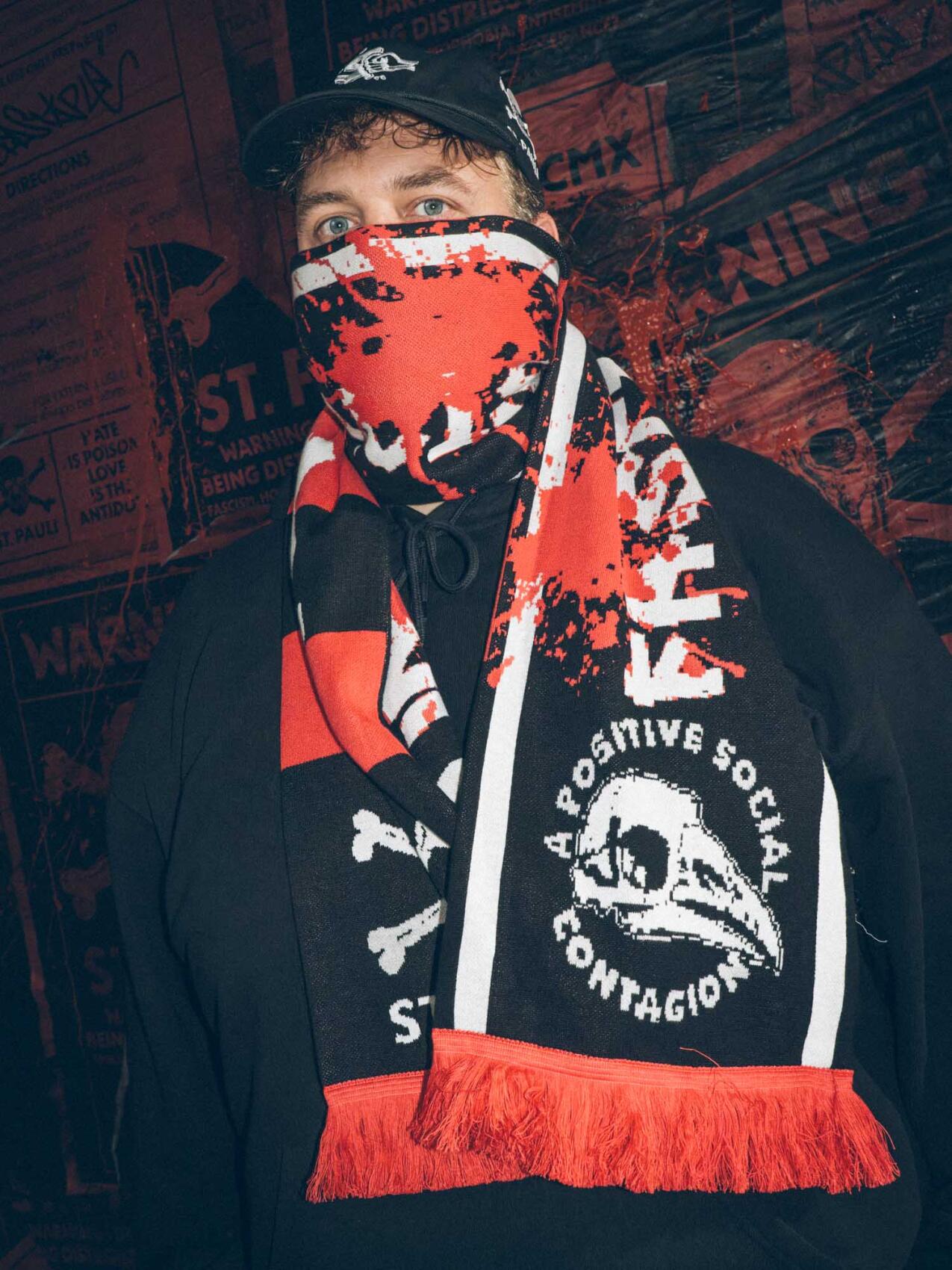 Schal "Jeff Staple x St. Pauli"