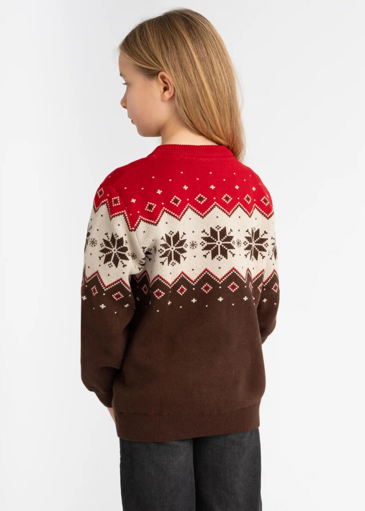 Weihnachtspullover Kinder Logo 2025