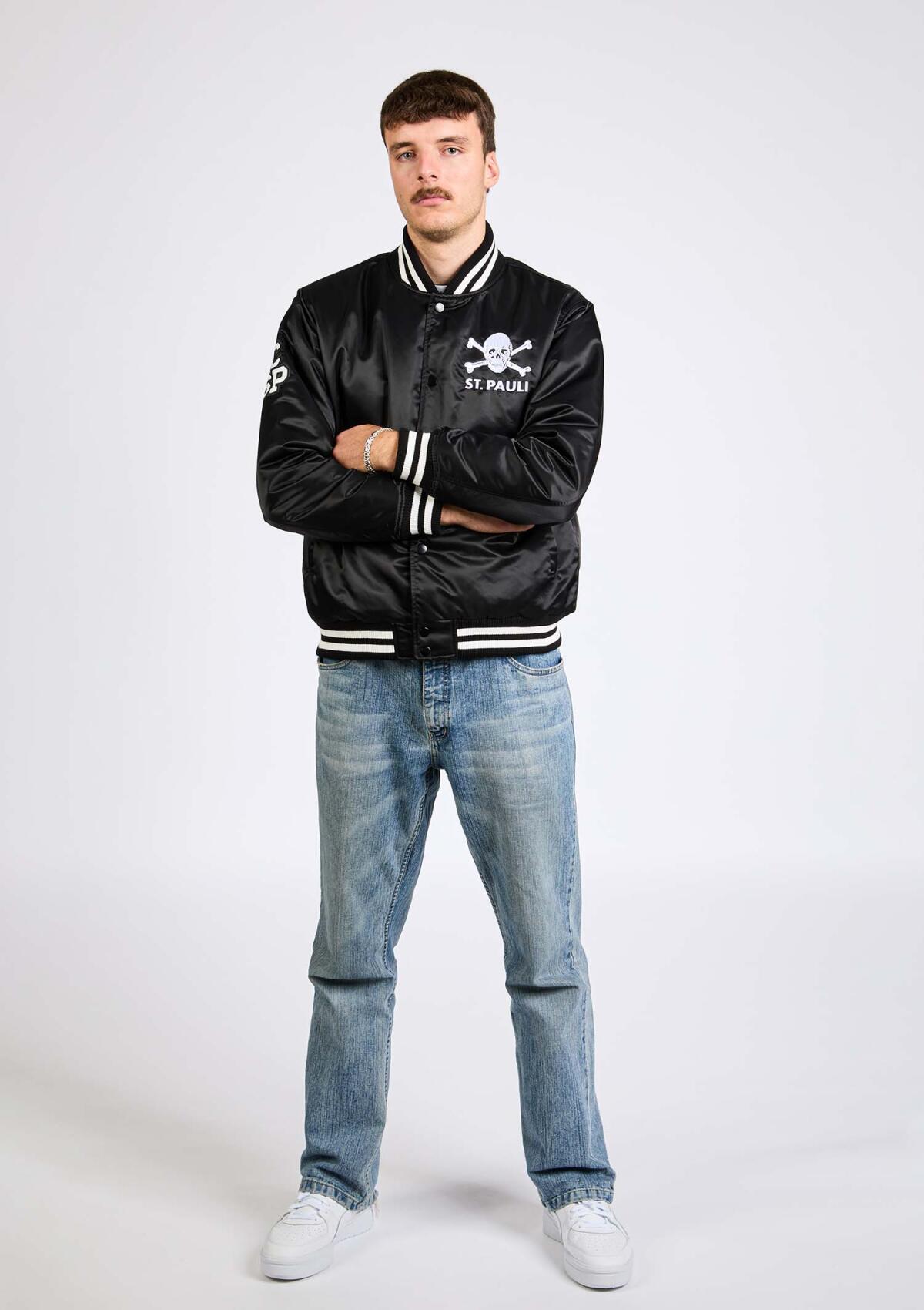 Collegejacke "Totenkopf"