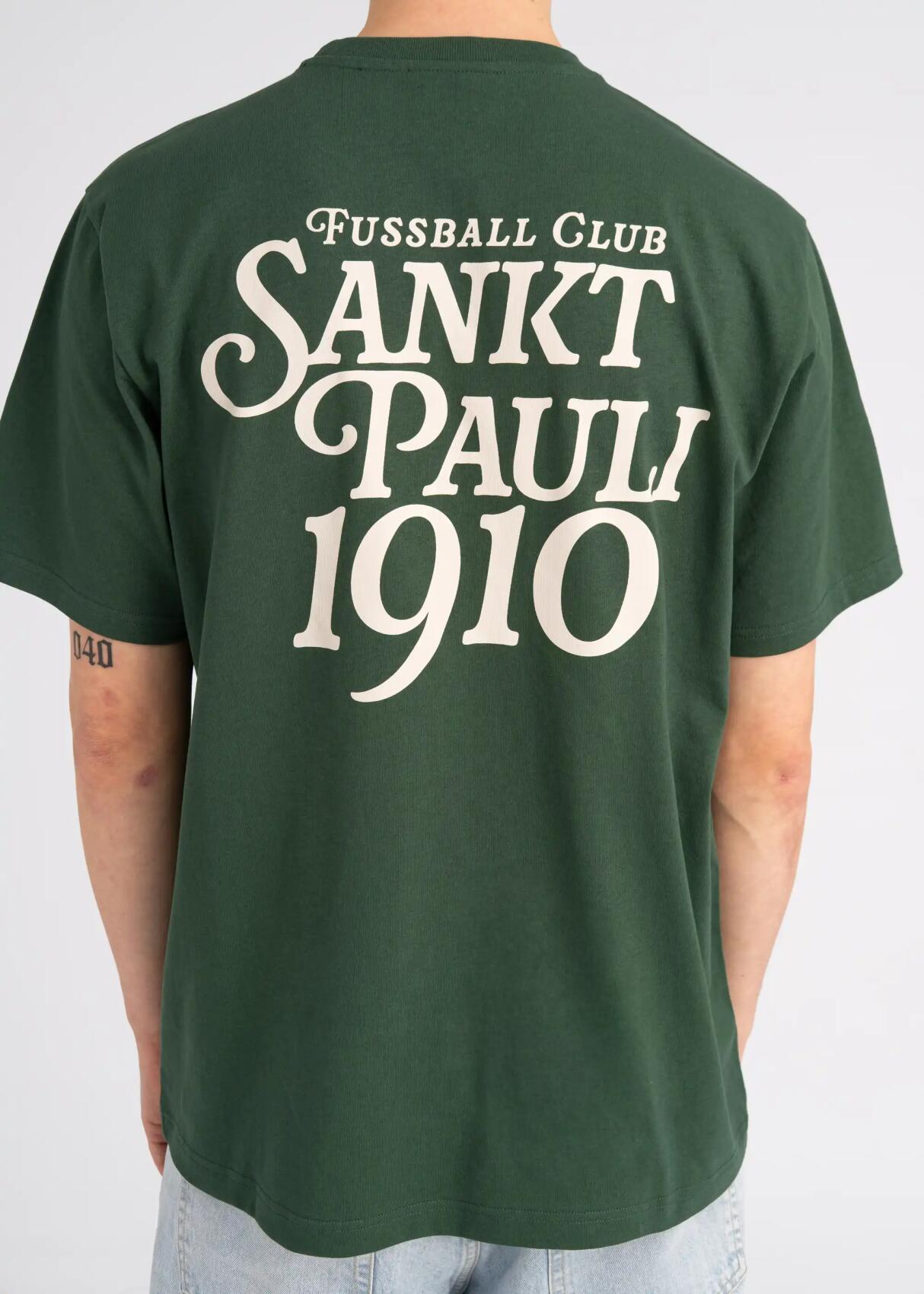 T-shirt "Fussball Club 1910" grün