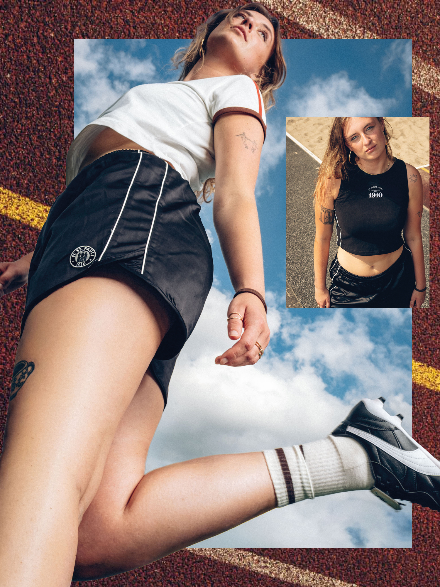 Shorts  "Retro Sport" weit, kurz