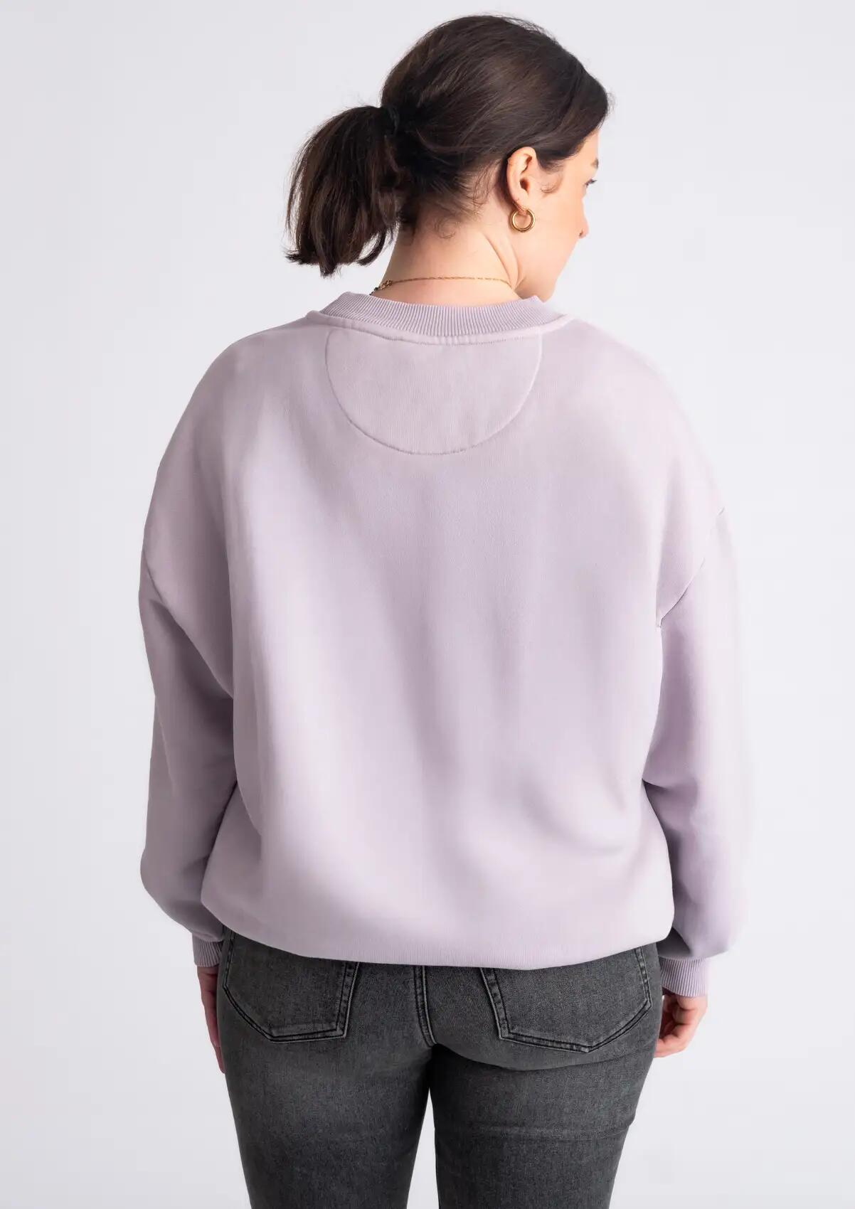 Sweater "Washed Tonal" rosé