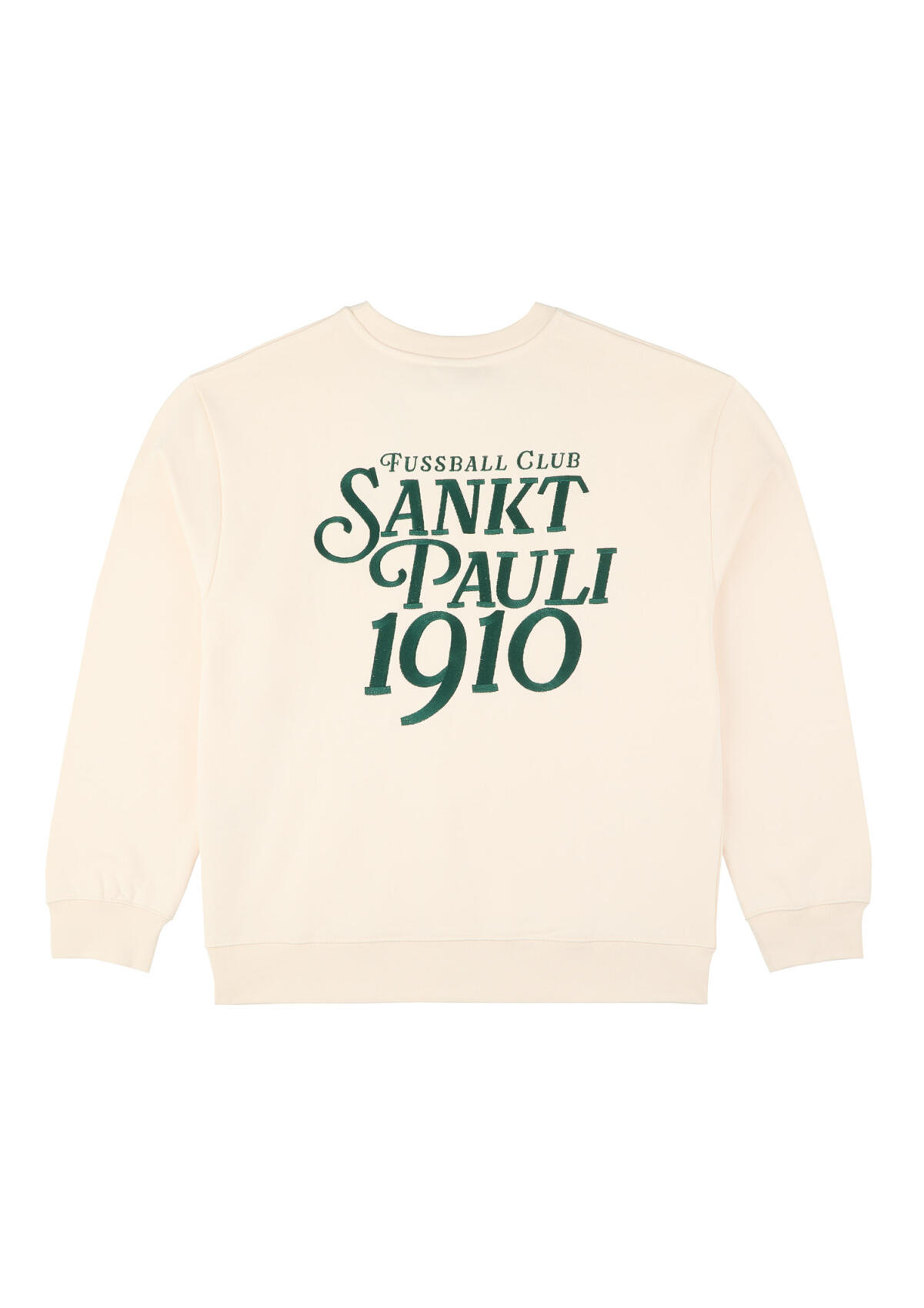 Sweater "Fussball Club 1910" creme