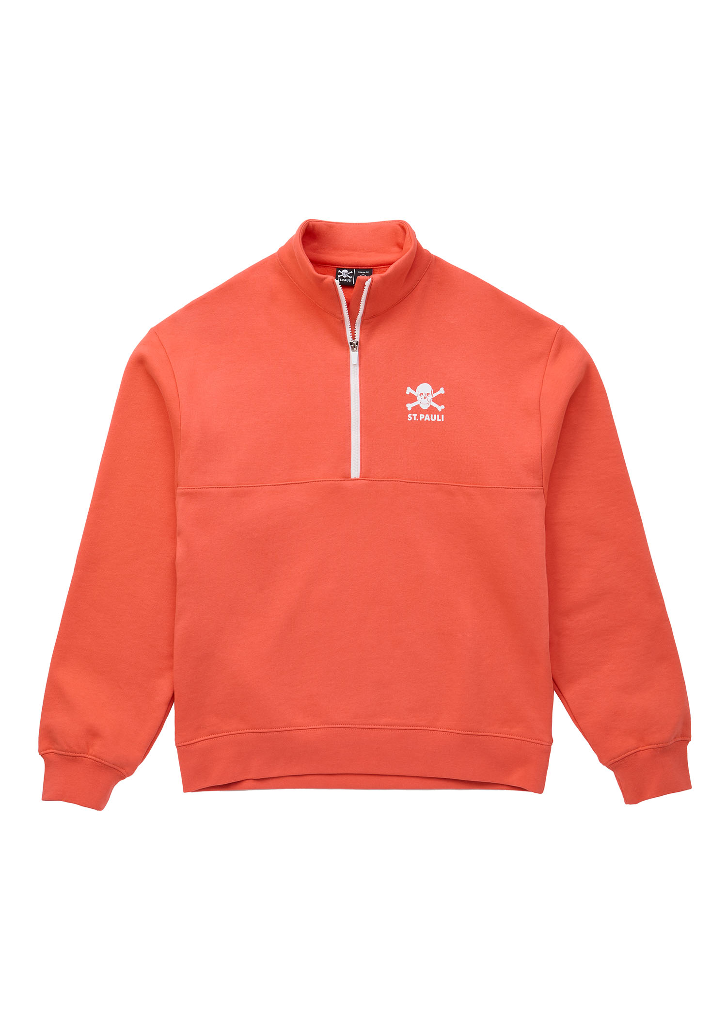 Zipped Sweater "Coral"