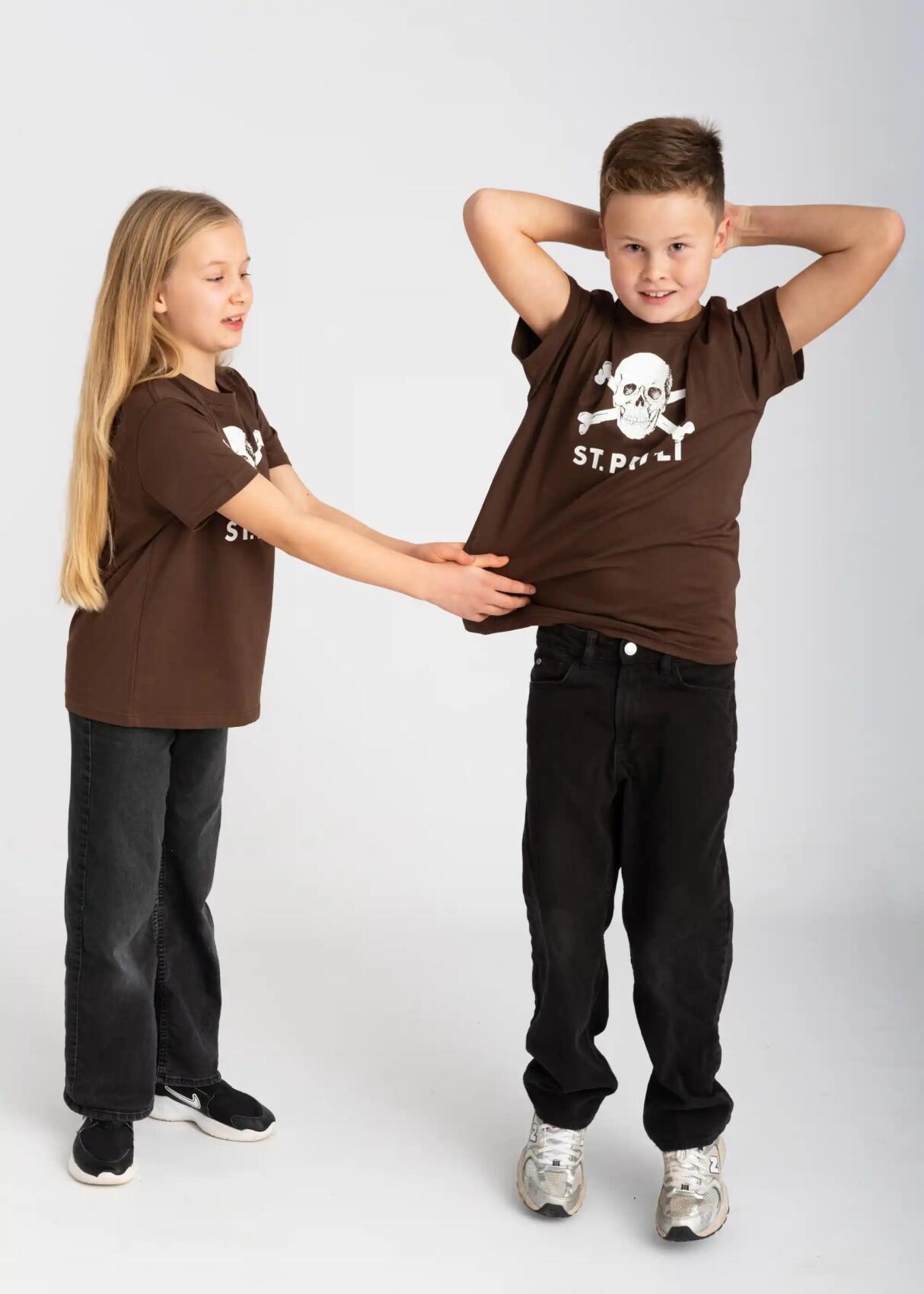Kinder T-Shirt Totenkopf 