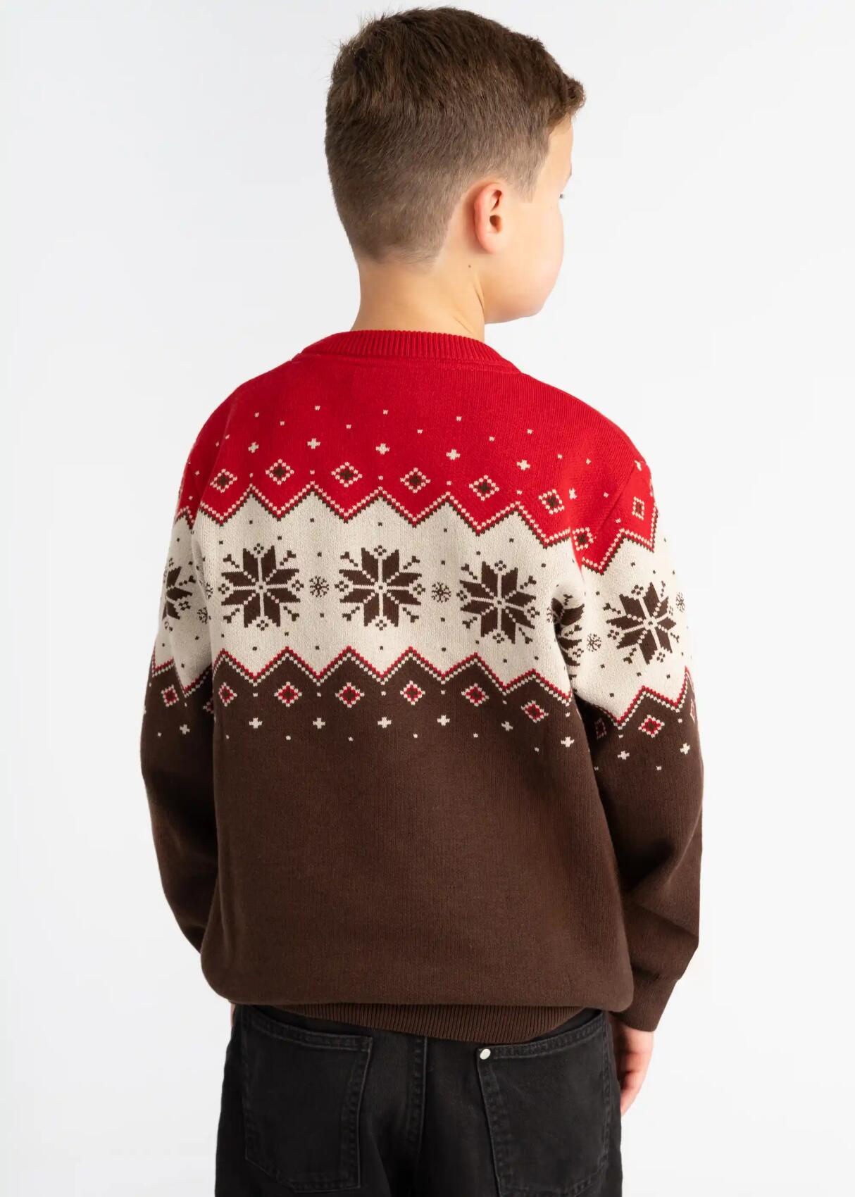 Weihnachtspullover Kinder Logo 2025