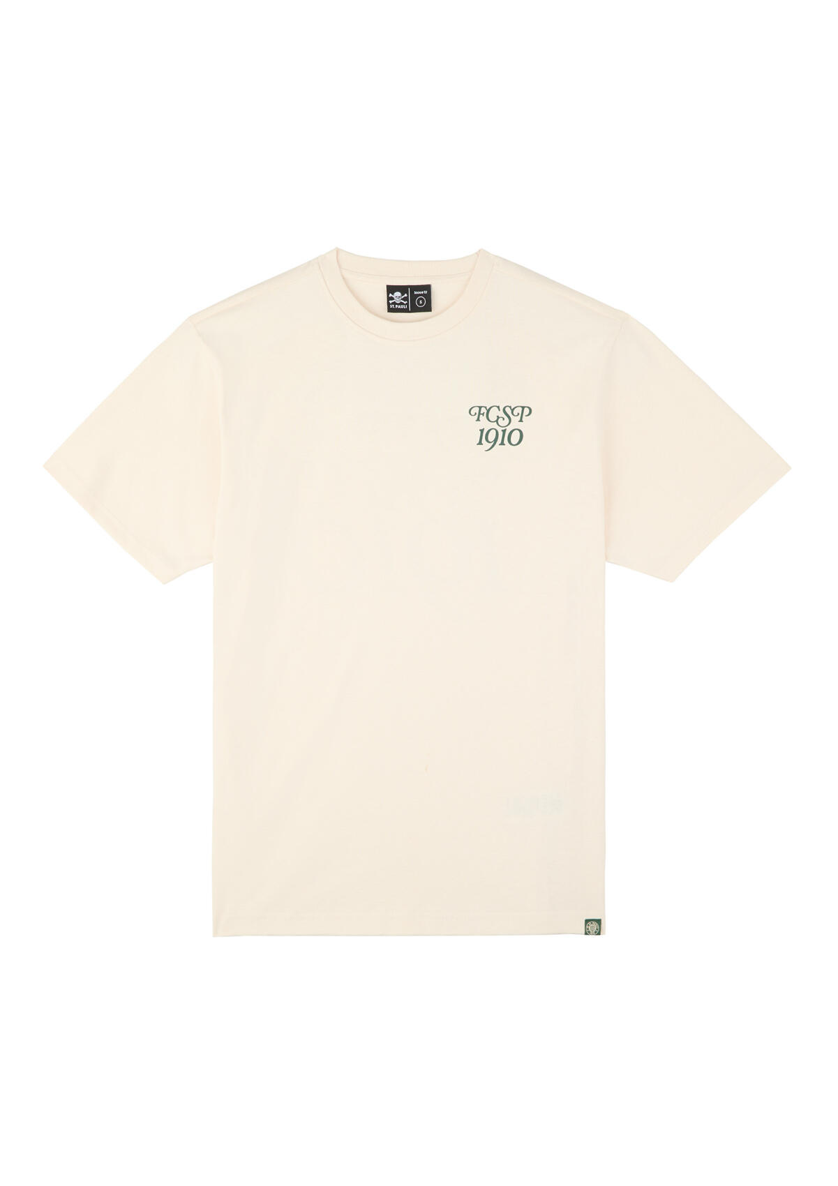 T-shirt "Fussball Club 1910" creme