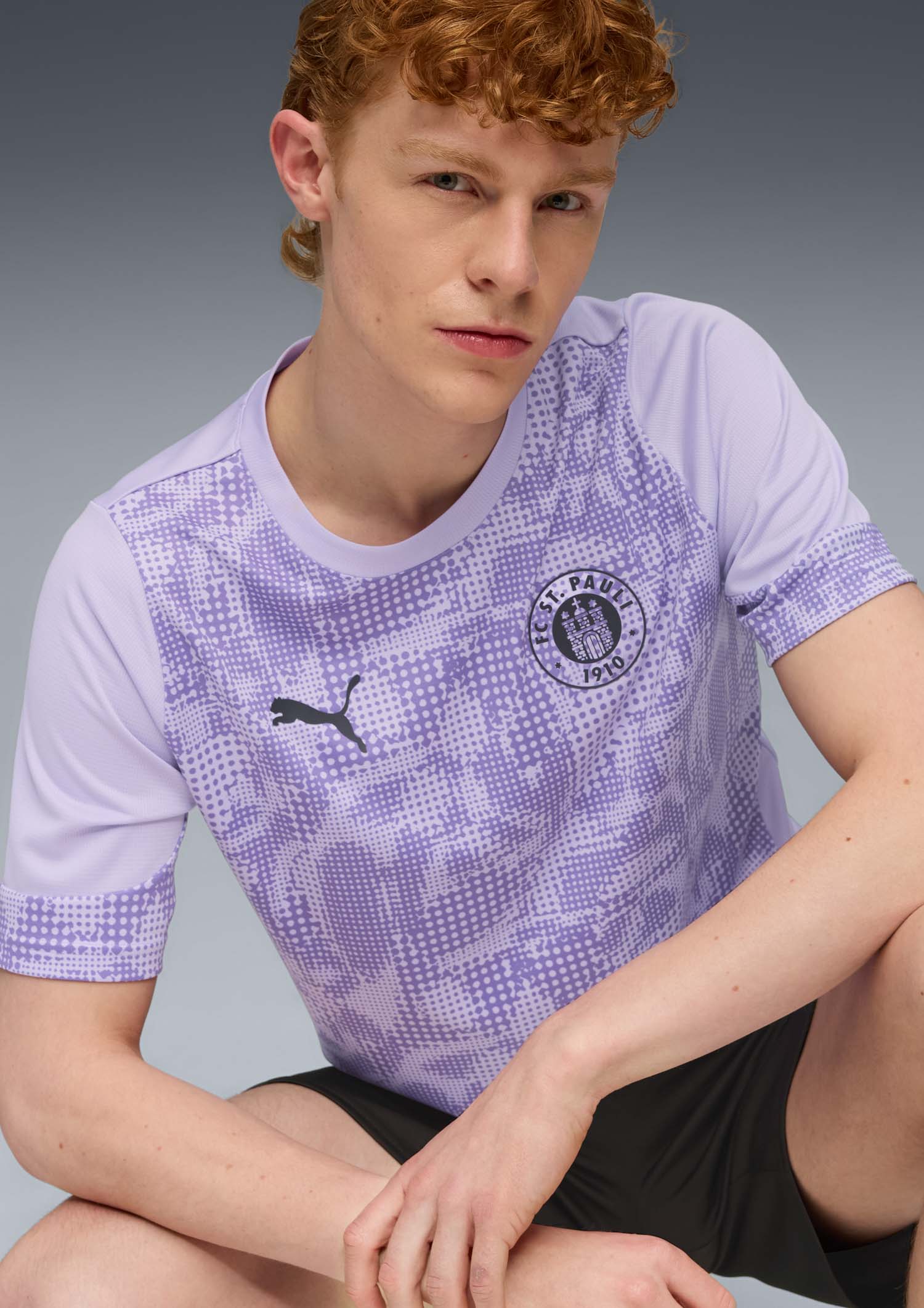 Puma - Trainingsshirt Team violett 2025-26