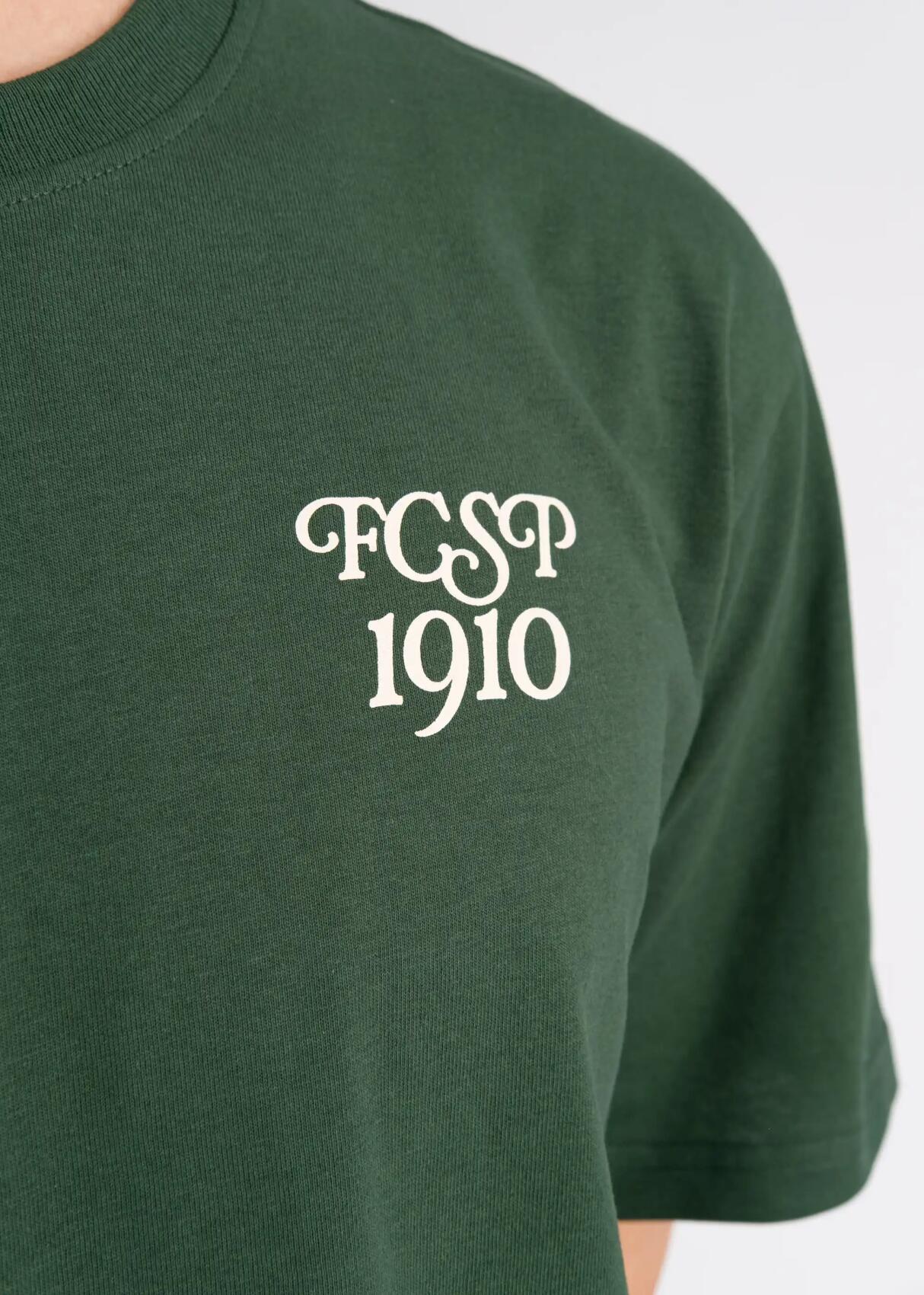 T-shirt "Fussball Club 1910" grün