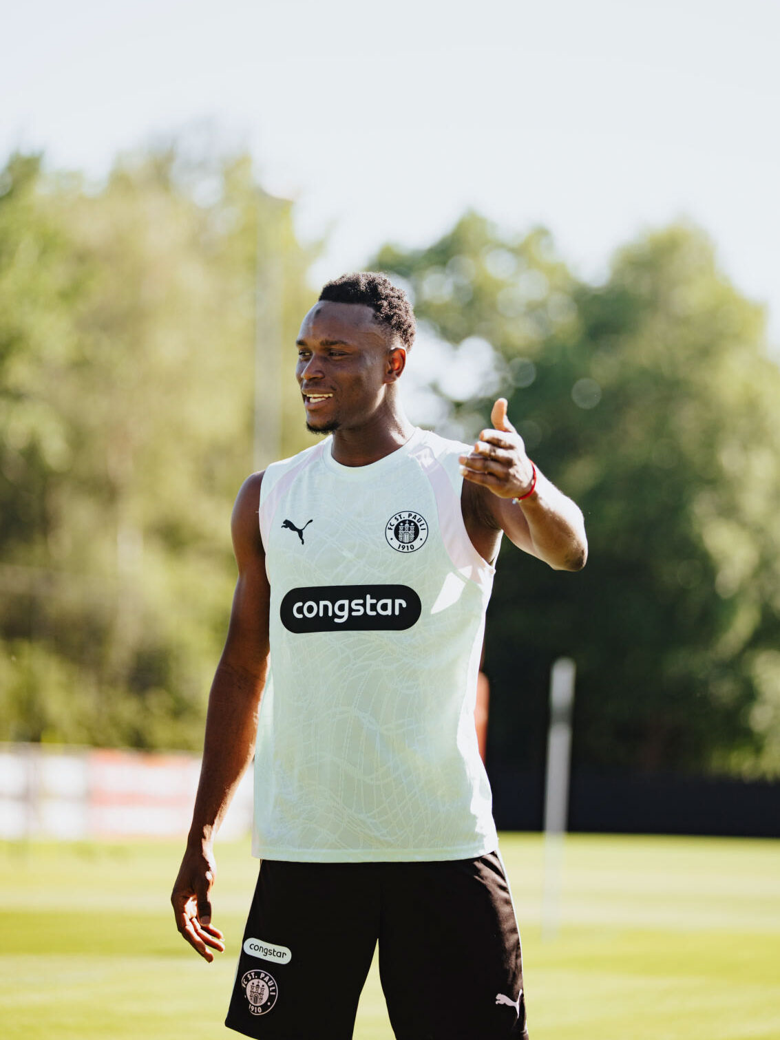 FC St. Pauli x Puma Training Tank Top Mint 2026–27