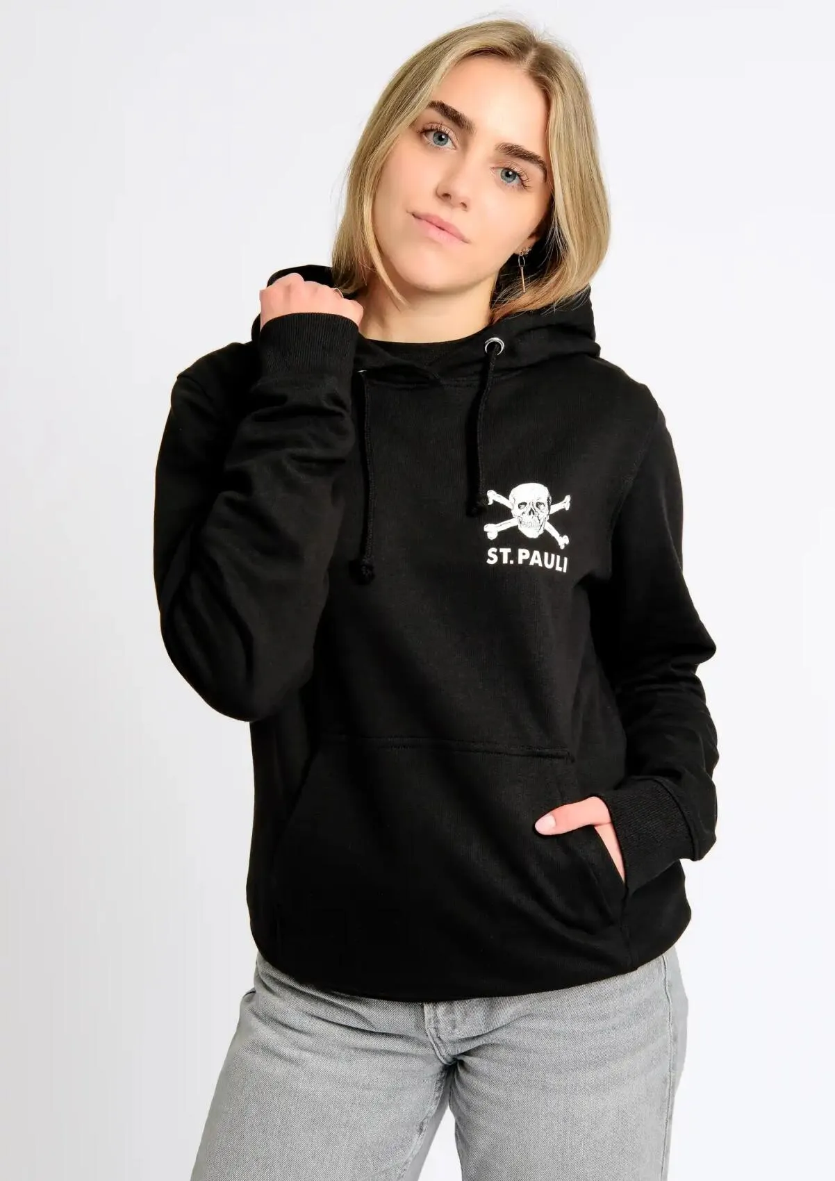 Kapuzenpullover - tailliert "Totenkopf II"