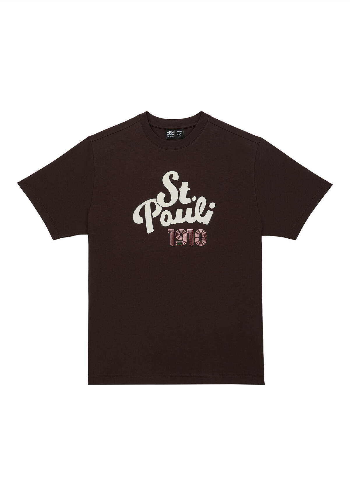 T-Shirt "St. Pauli 1910 braun"