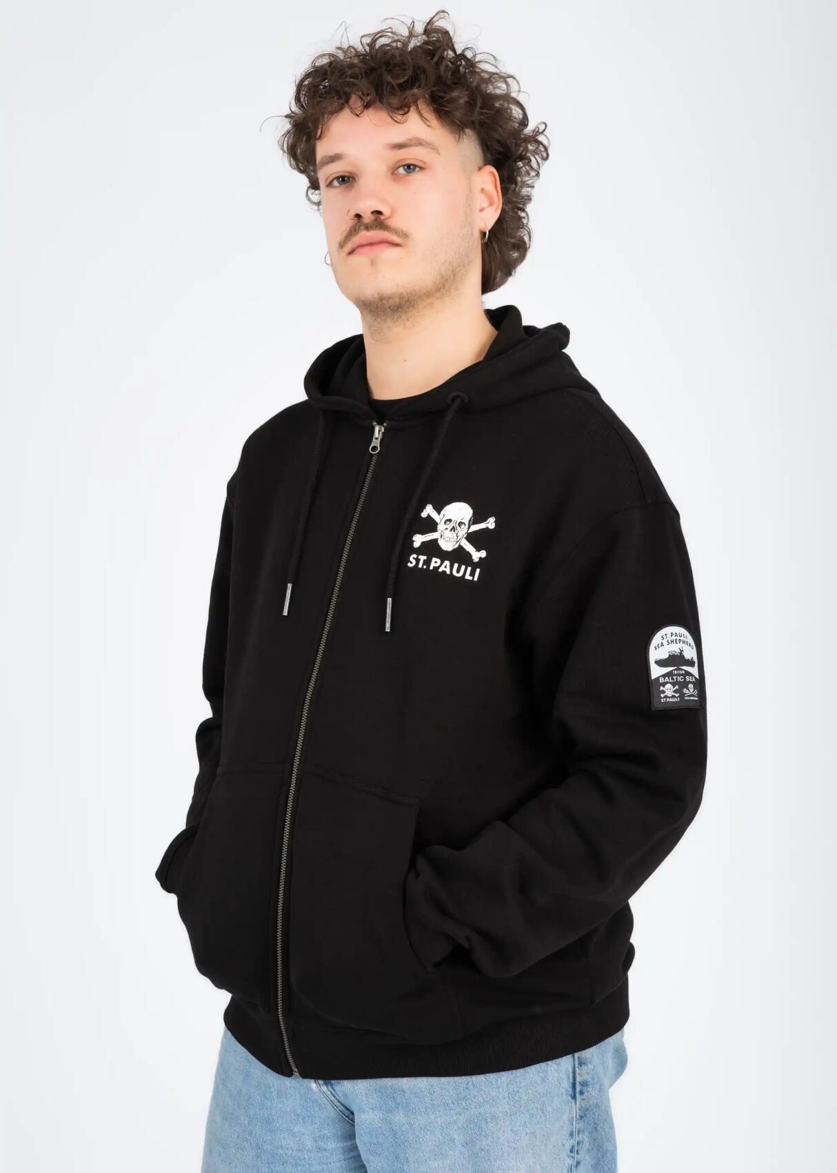 Kapuzenjacke FCSP x Sea Sheperd