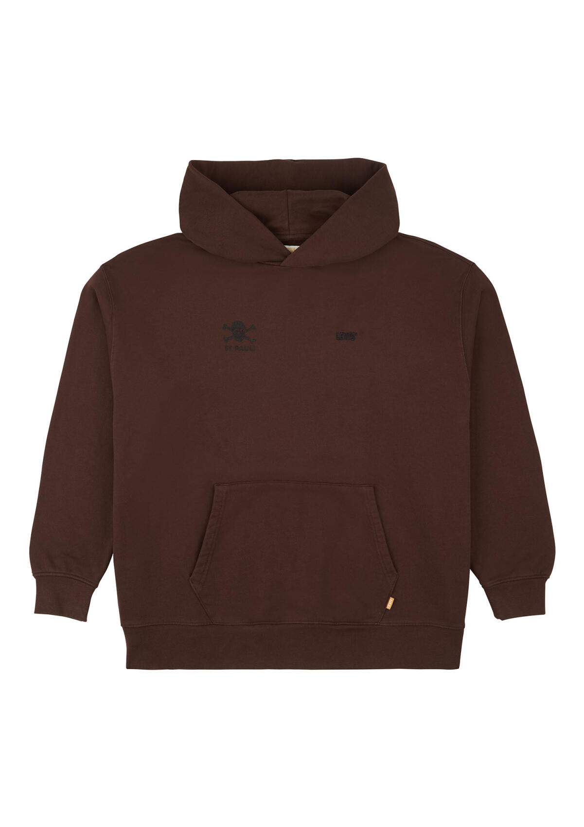 Levi's x FCSP Hoodie Totenkopf braun