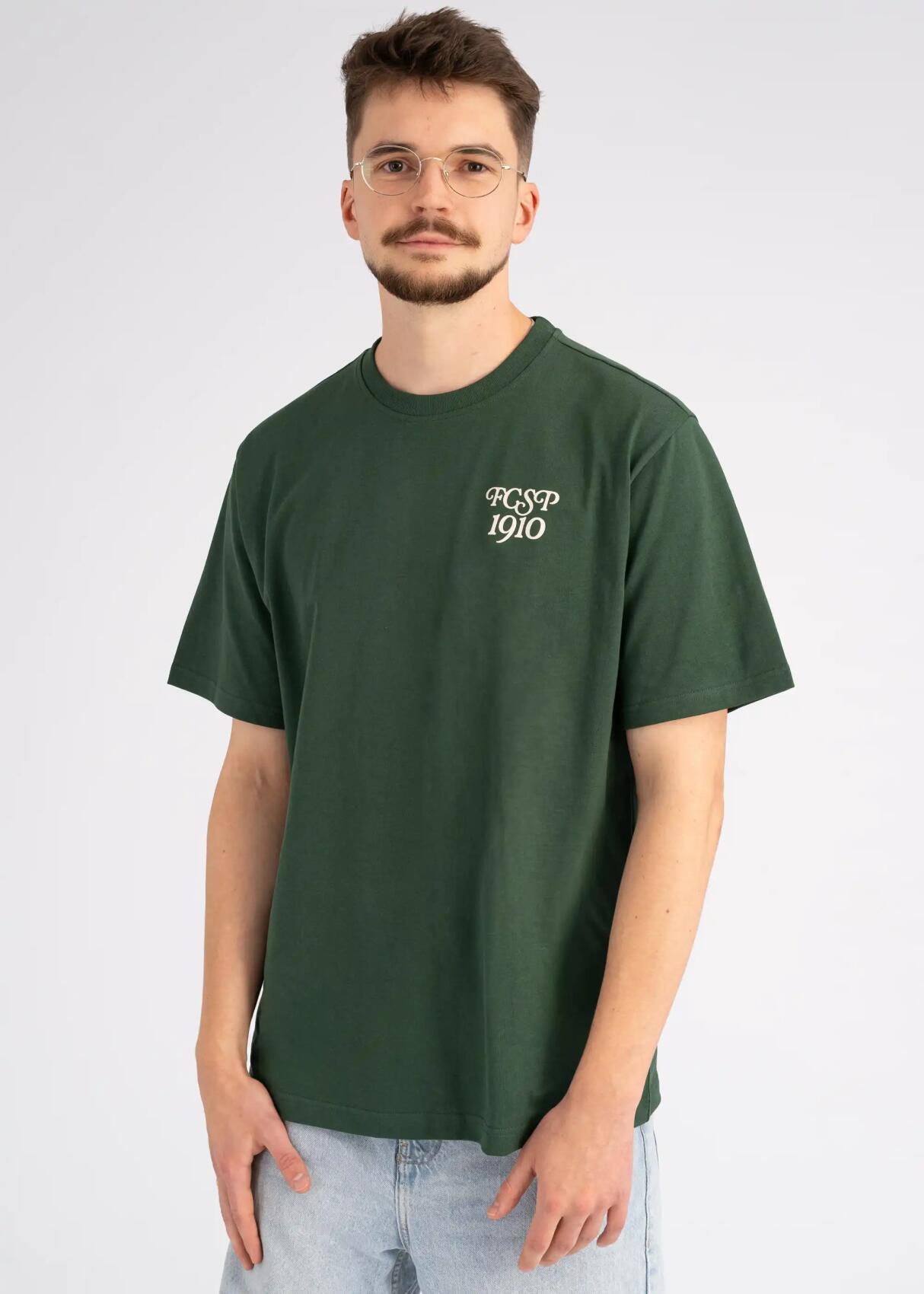 T-shirt "Fussball Club 1910" grün