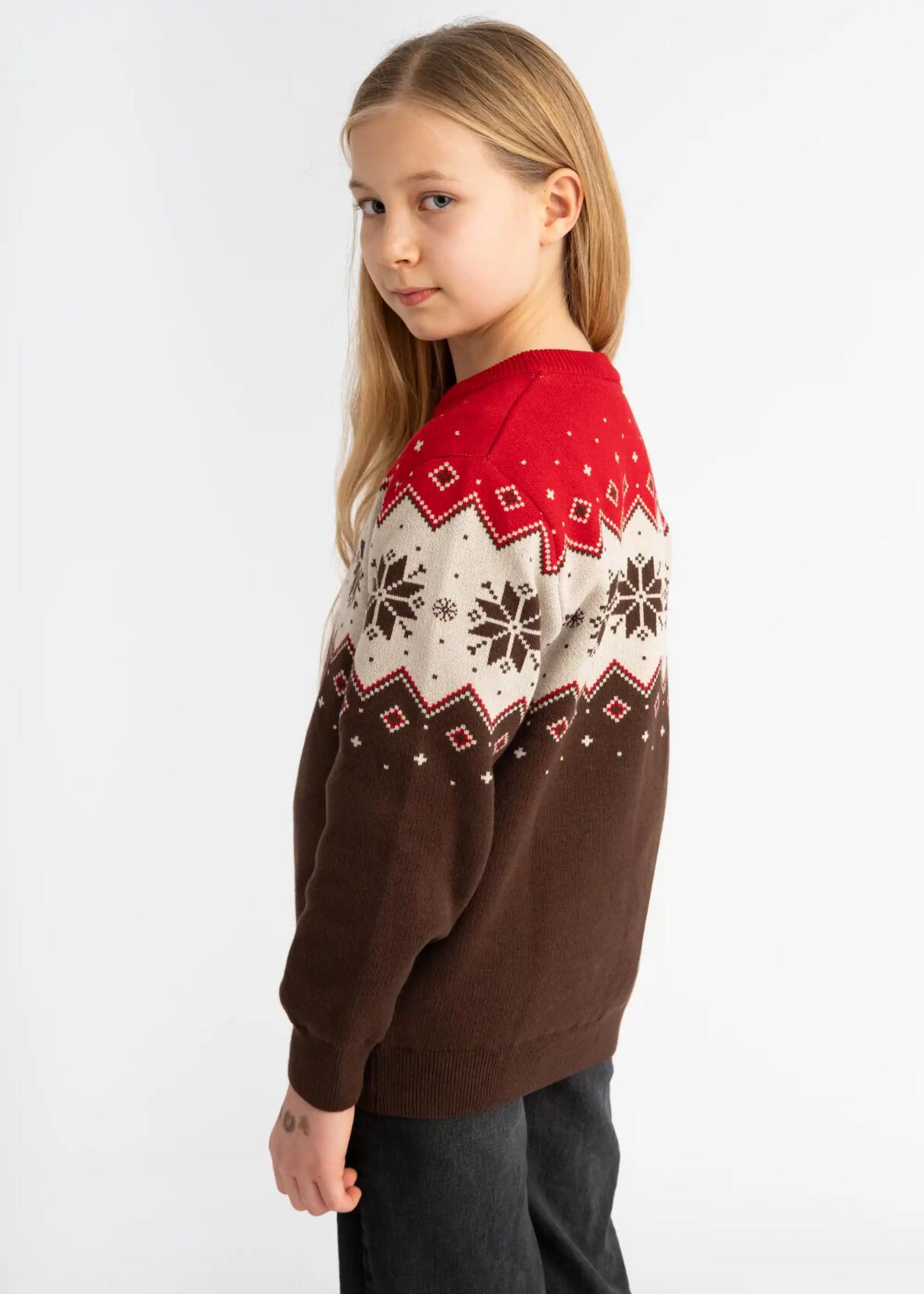 Weihnachtspullover Kinder Logo 2025