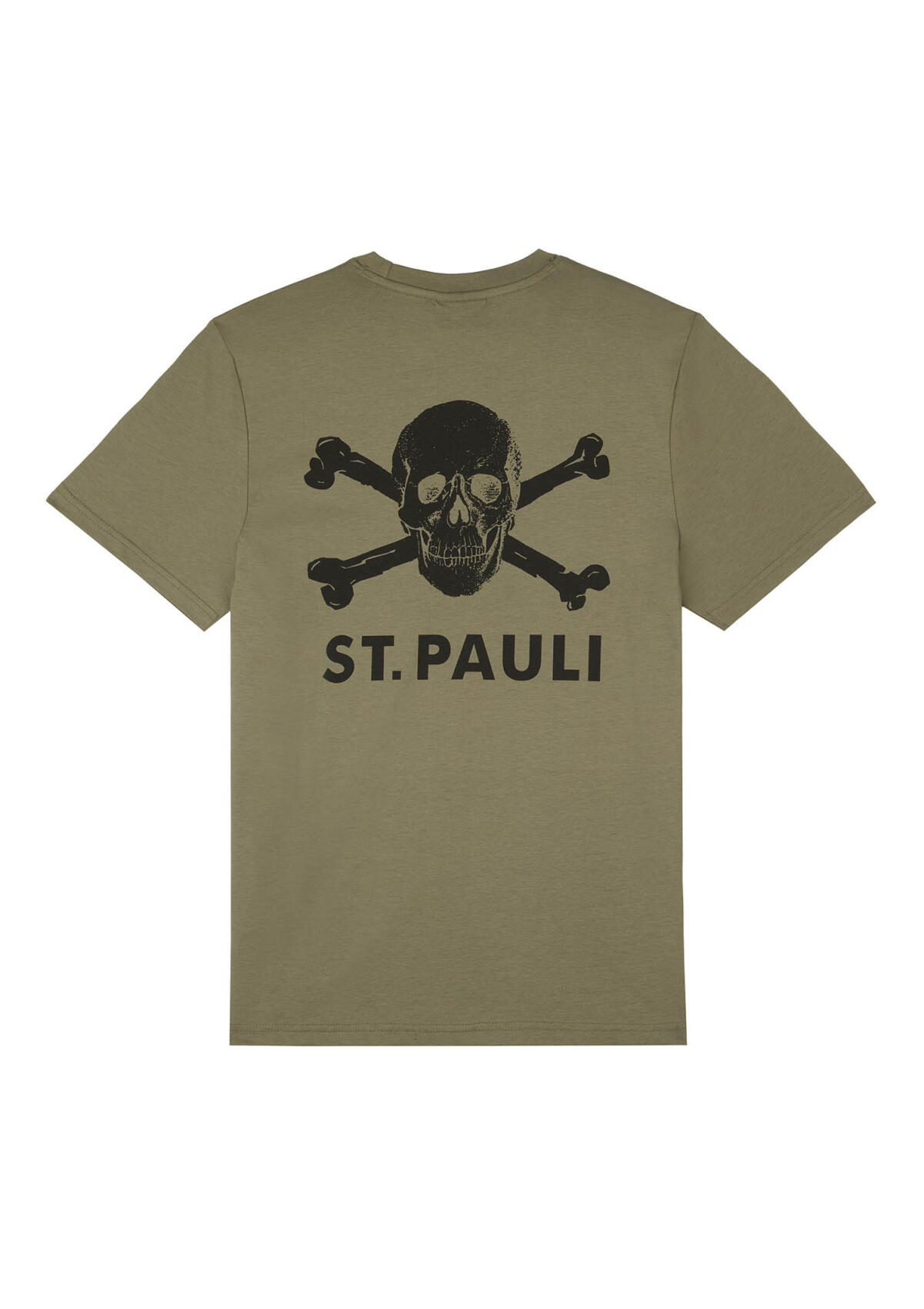 T-Shirt "Black / Olive" oliv