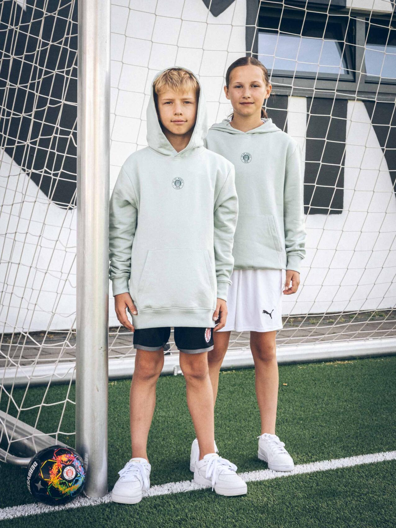 Kinder Kapuzenpullover "Rabauken mint"