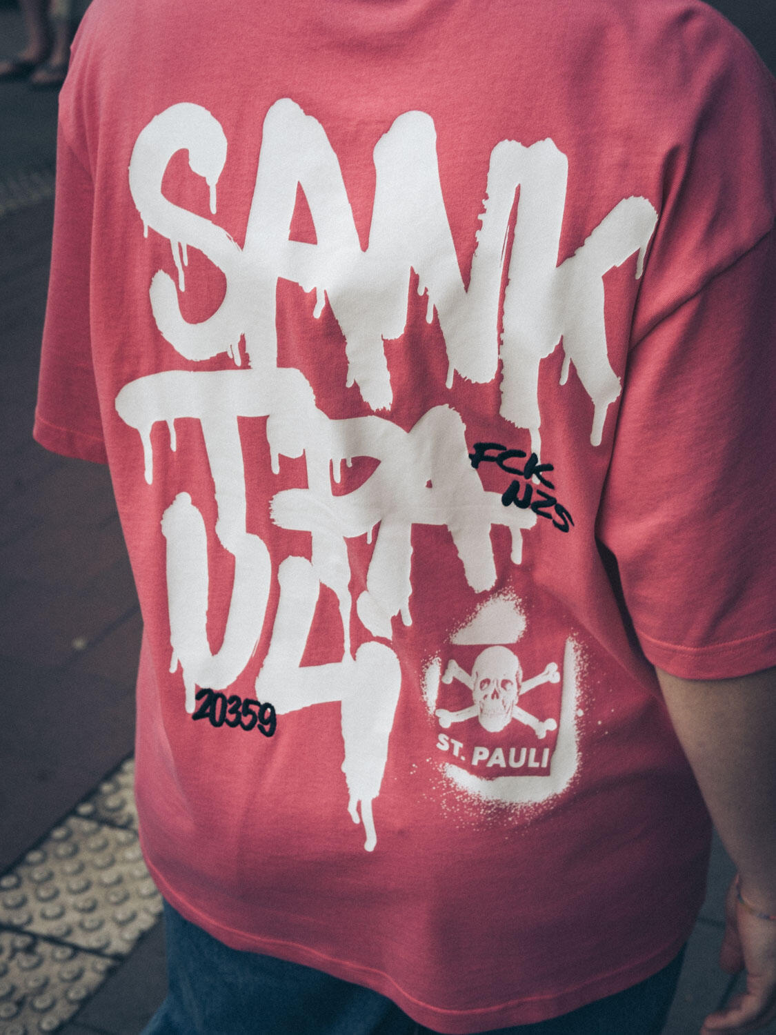 T-Shirt "Drip Marker" pink