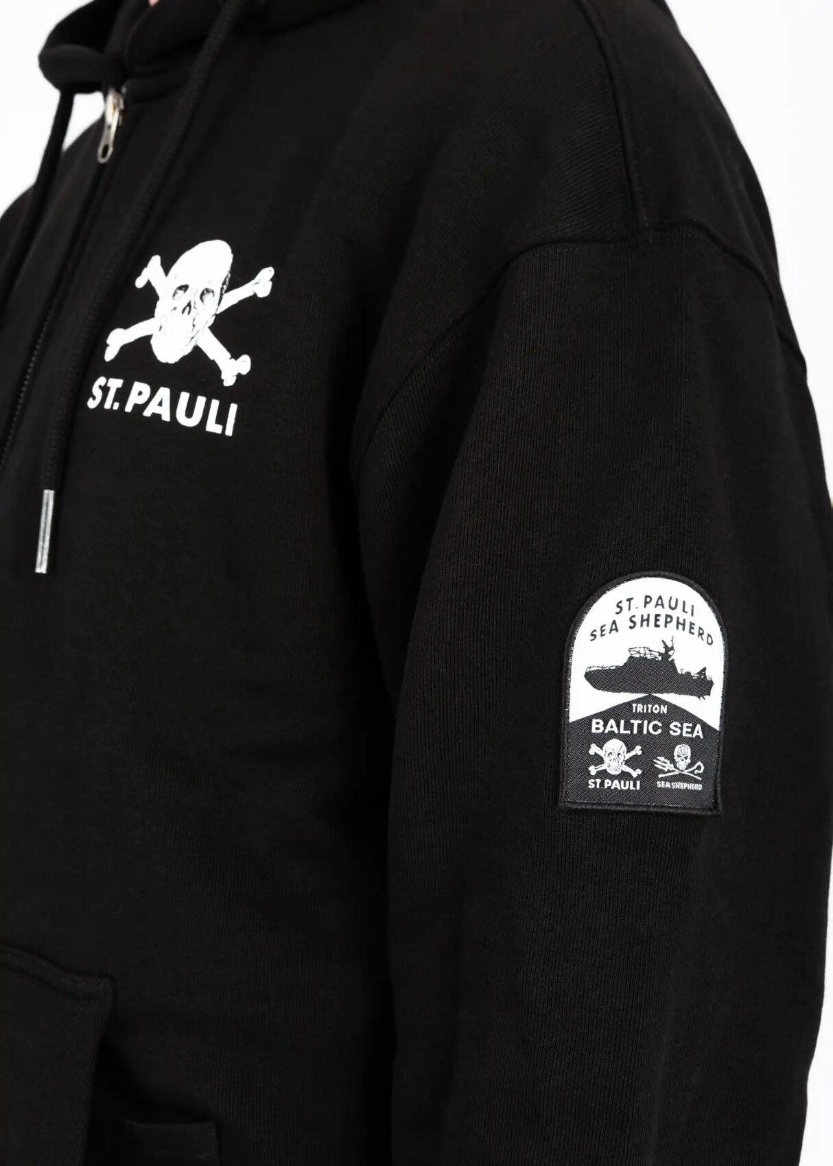 Kapuzenjacke FCSP x Sea Sheperd