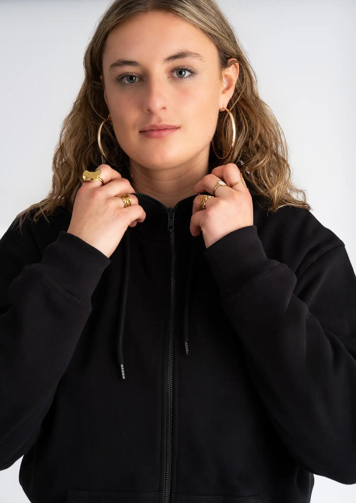 Kapuzenjacke "Waffle Lining"