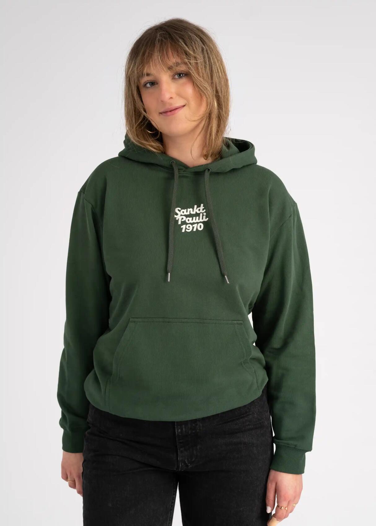 Kapuzenpullover grün SP1910