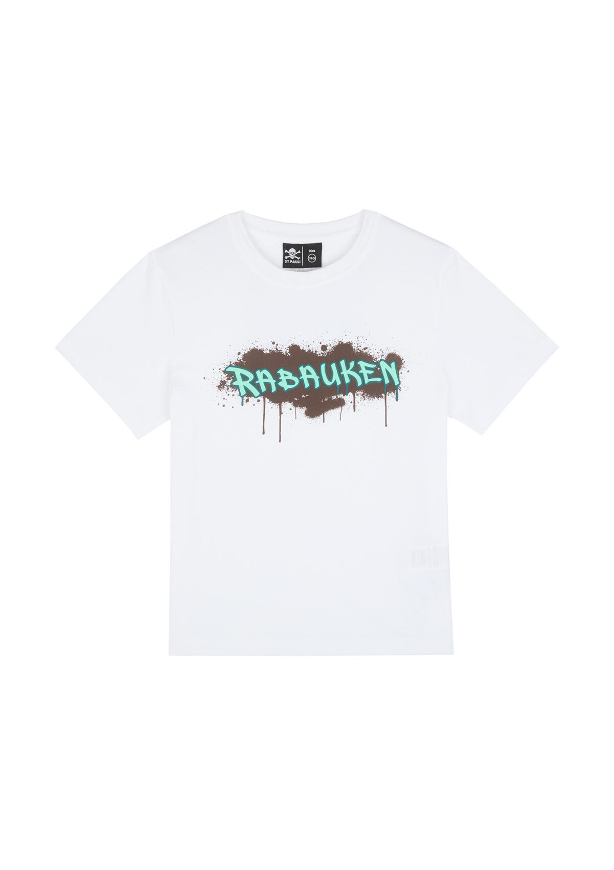 Kinder T-Shirt "Rabauken weiss"