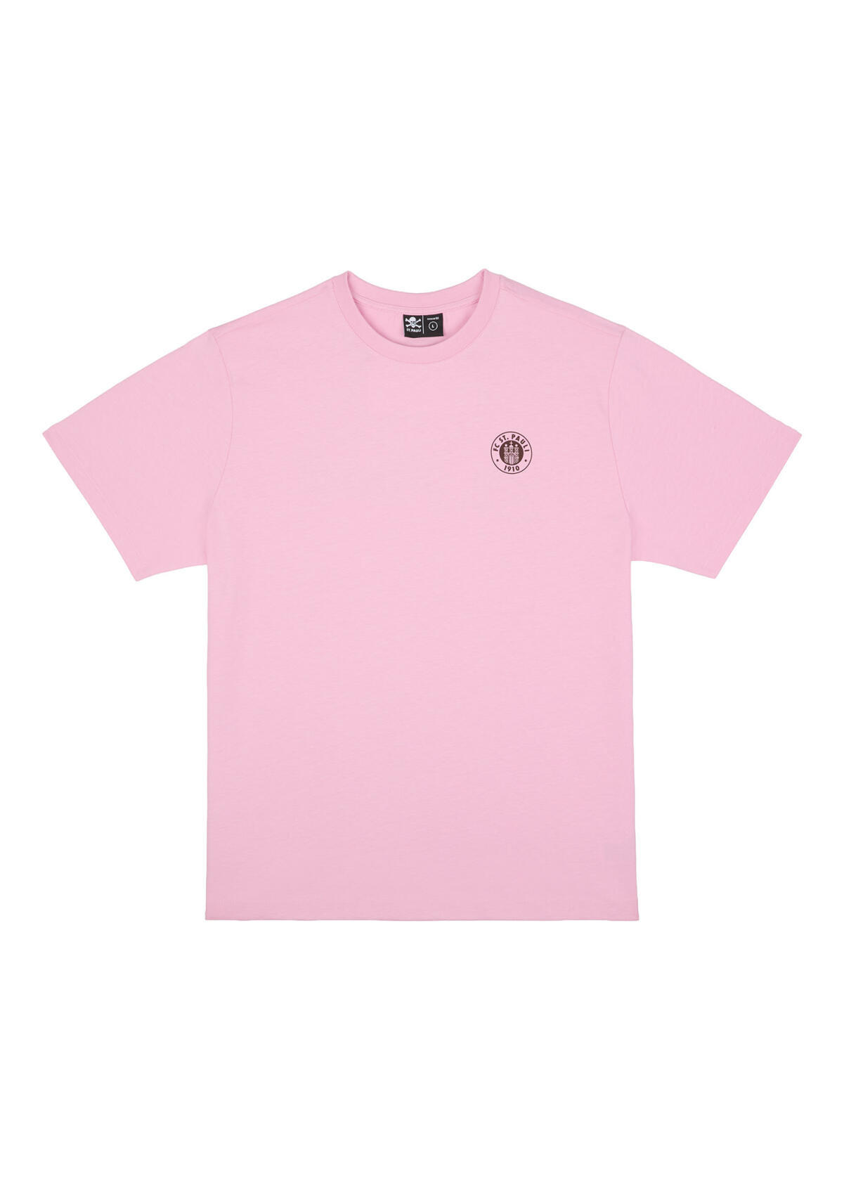 T-Shirt "FÜR ST PAULI" pink