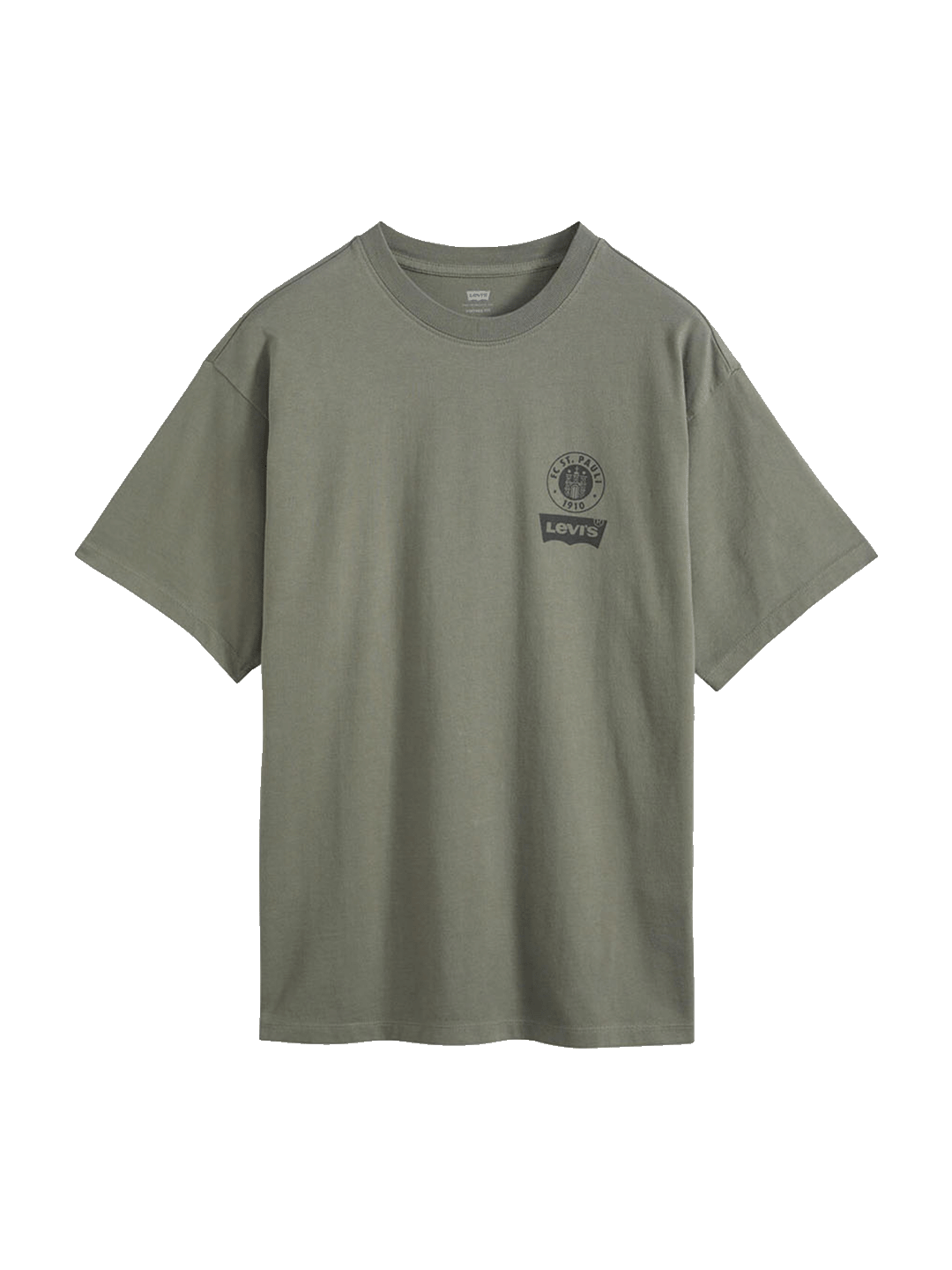 Levi’s x St. Pauli T-Shirt Millerntor Olive