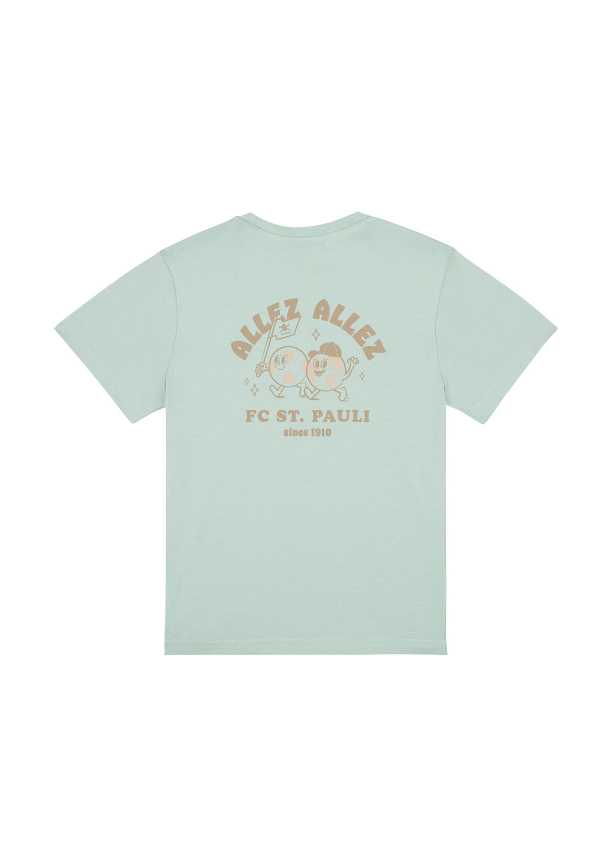 Kinder Tshirt "Allez Allez" mint
