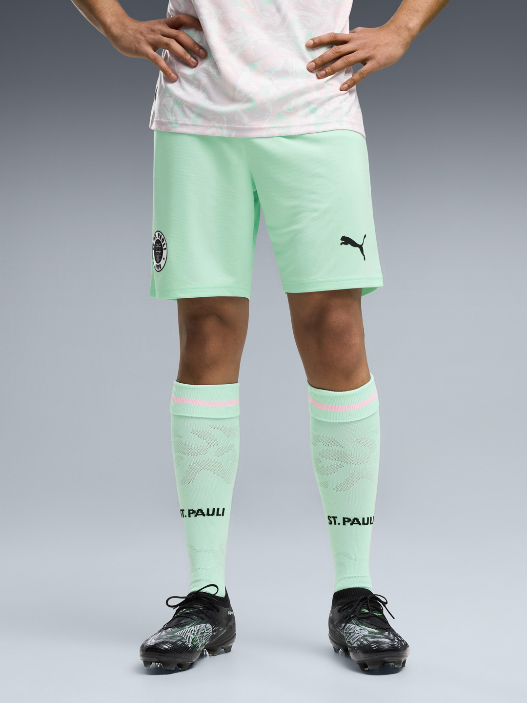 Puma - Shorts Drei mint 2026-27