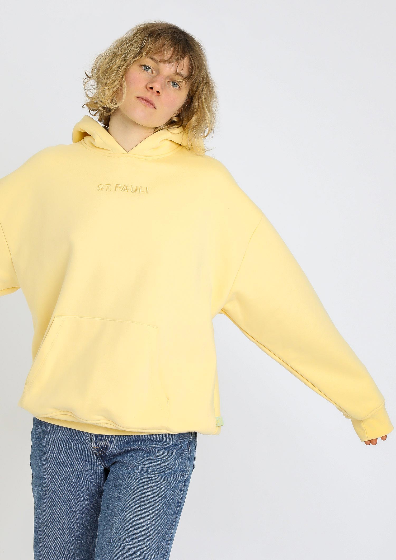 Hoodie All Colours Light Yellow S SP0524075 S
