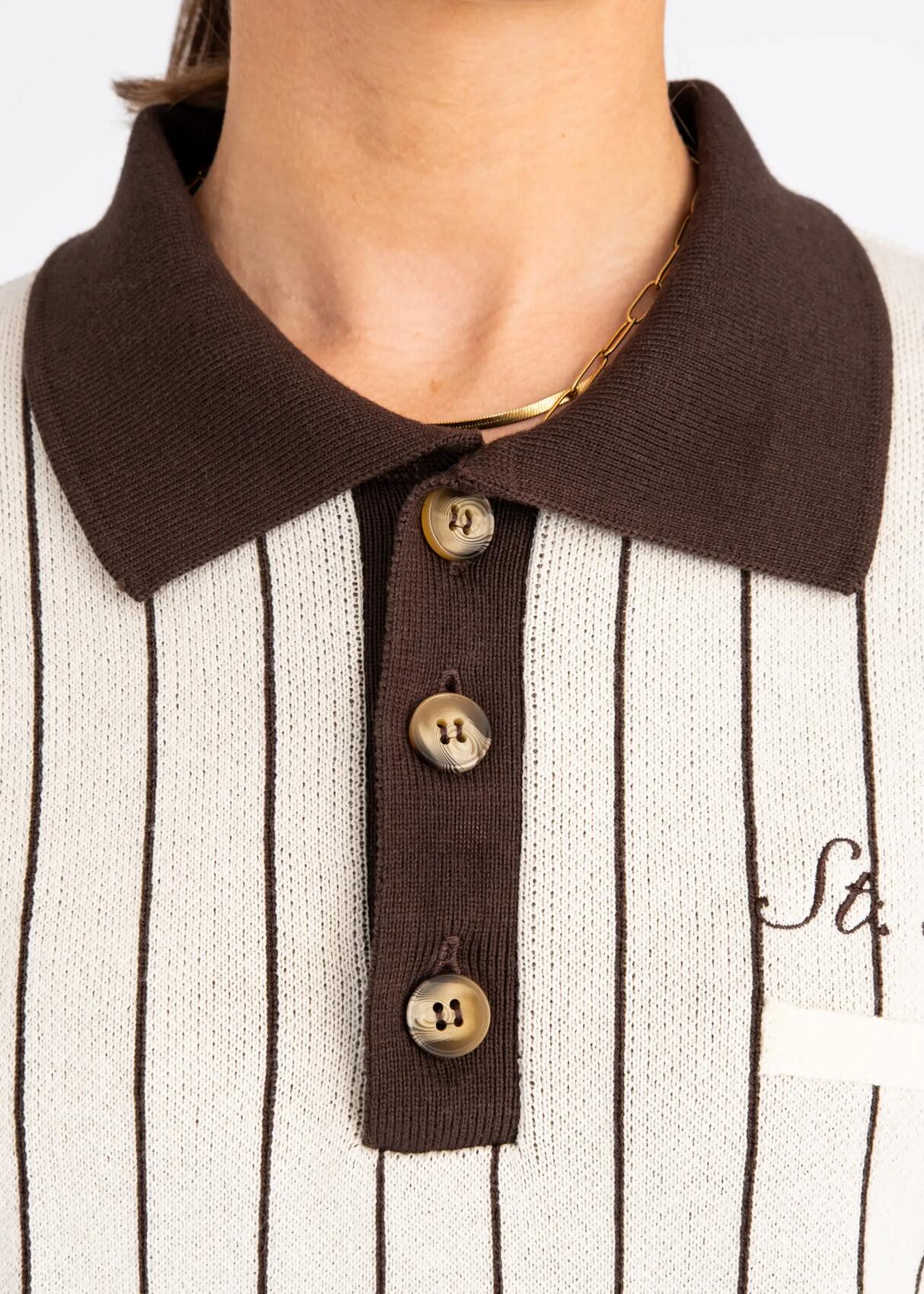 Knit Sweater "Polo Grand Dad"