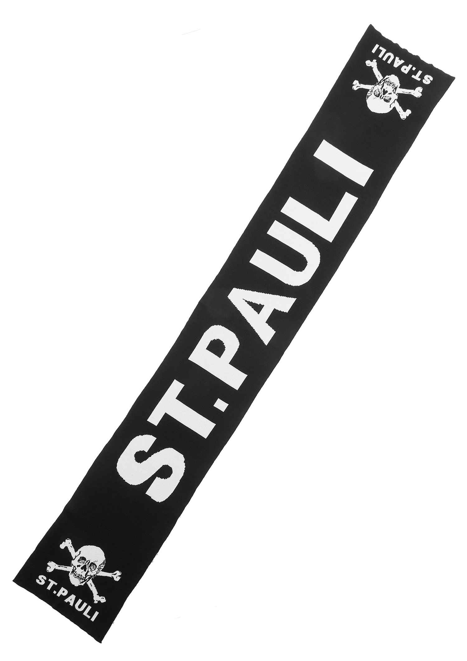 Schal - Strick "Totenkopf" Lang
