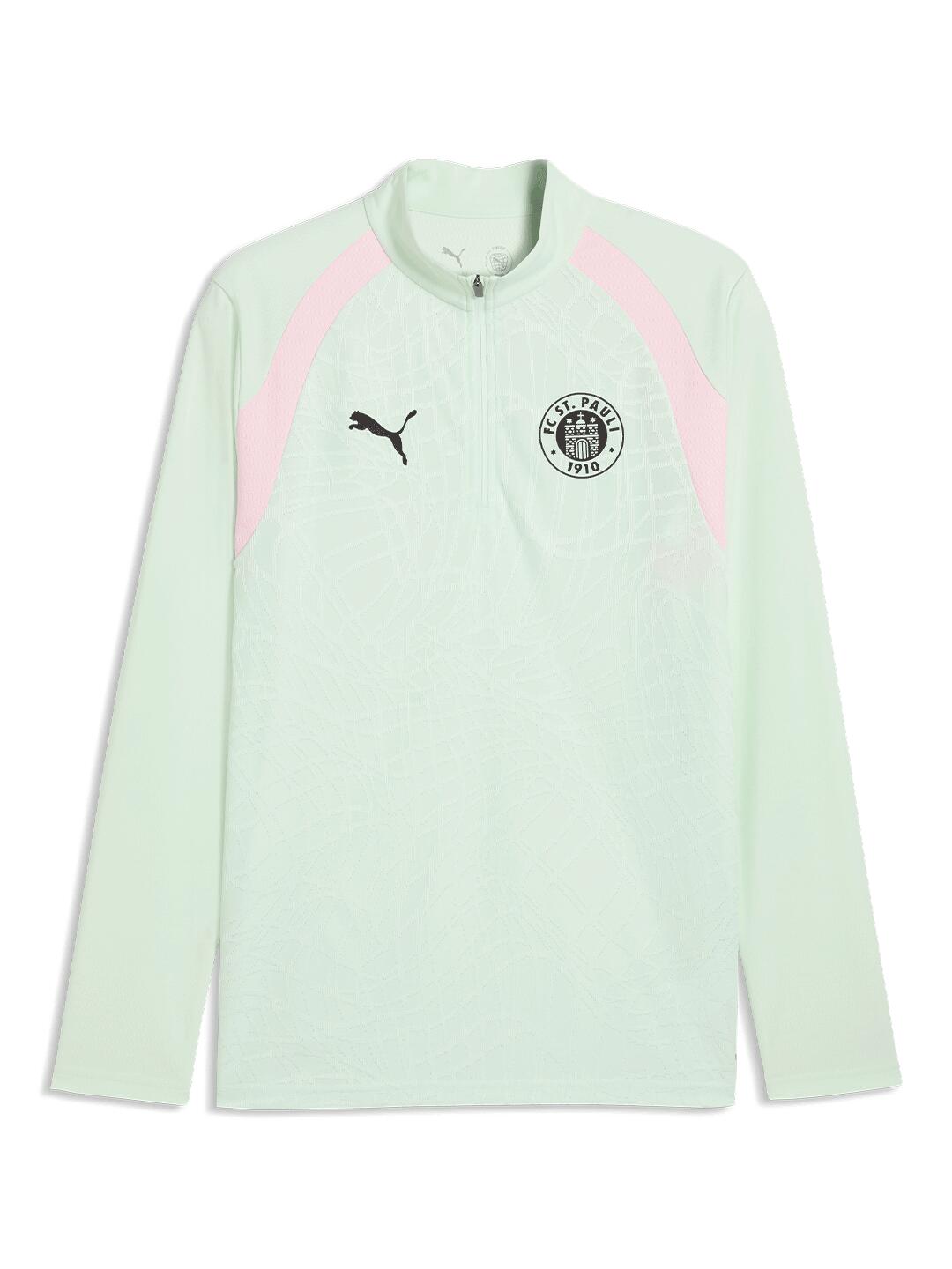 Puma - Training 1/4 Zip Jacke mint 2026-27