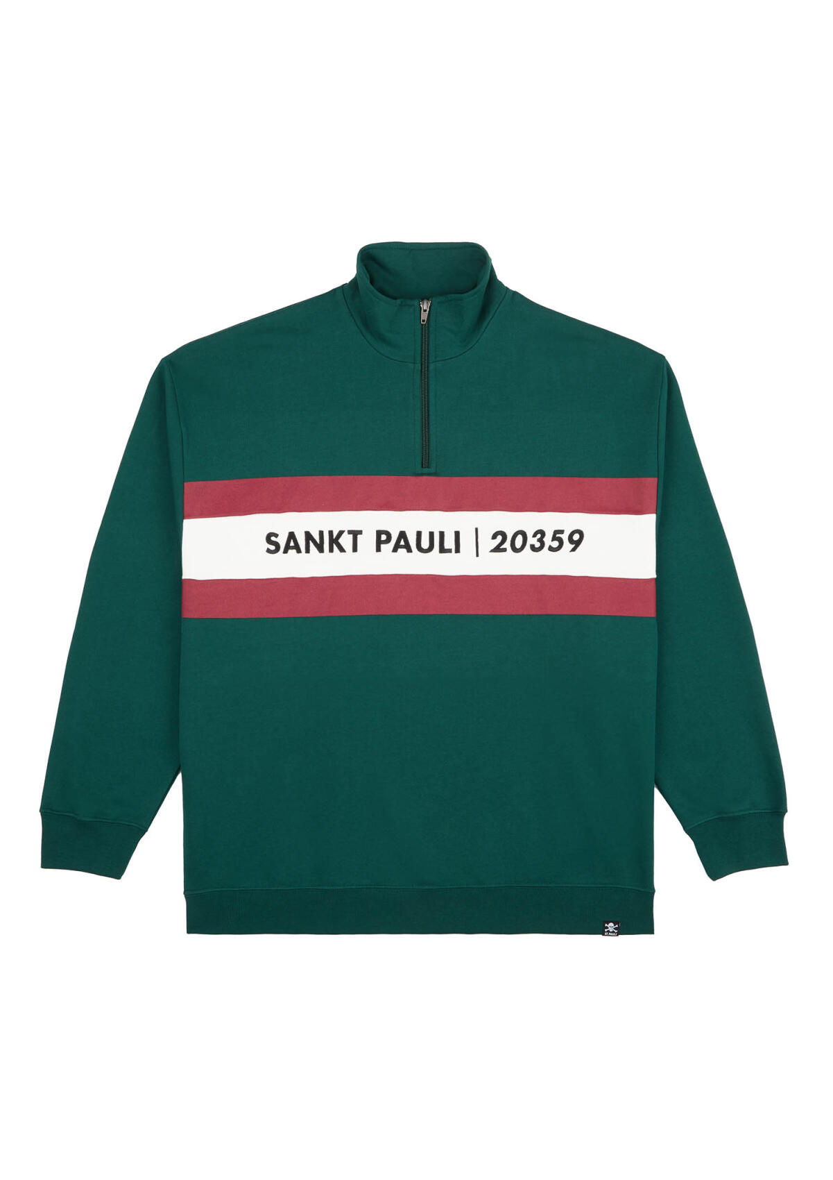 Zipped Sweater "SANKT PAULI 20359"